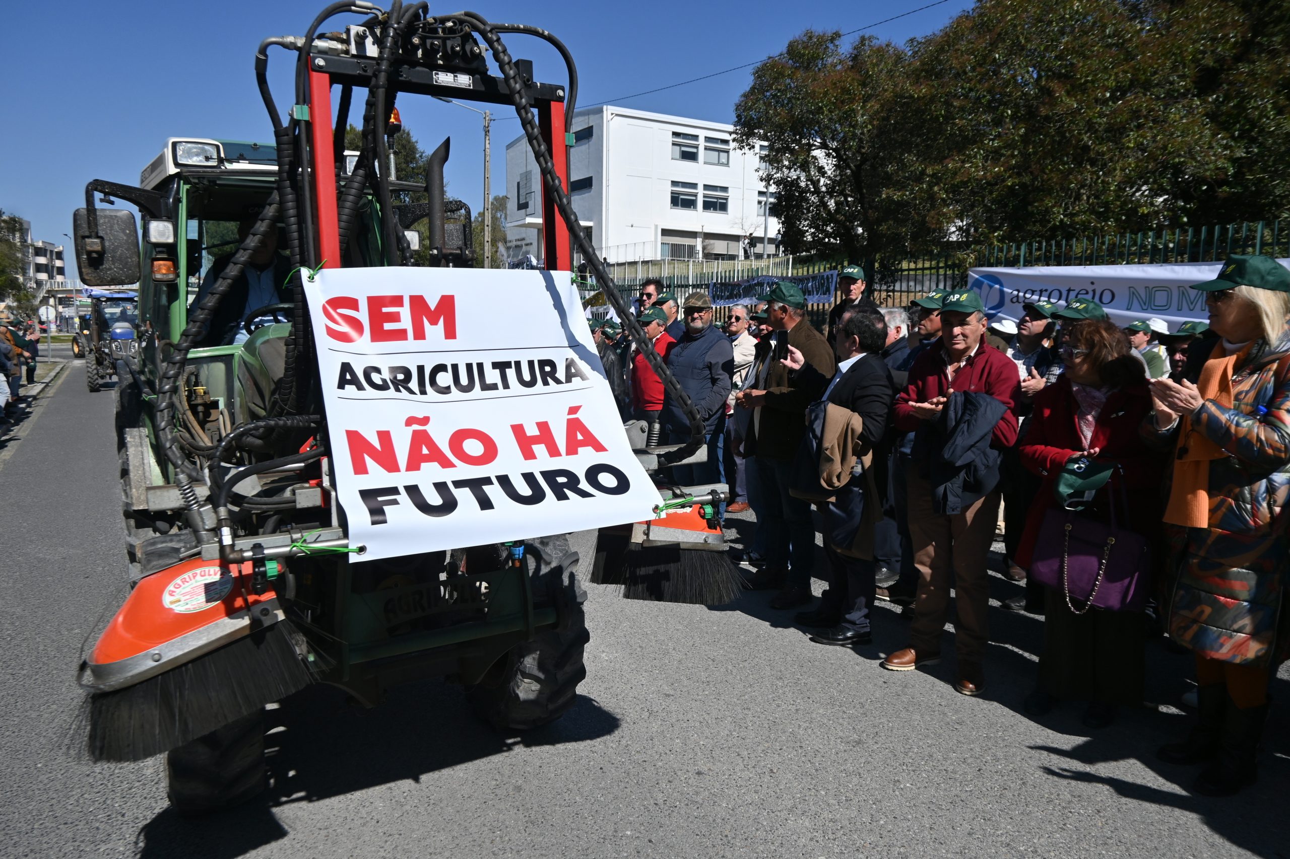Os agricultores contra o verde