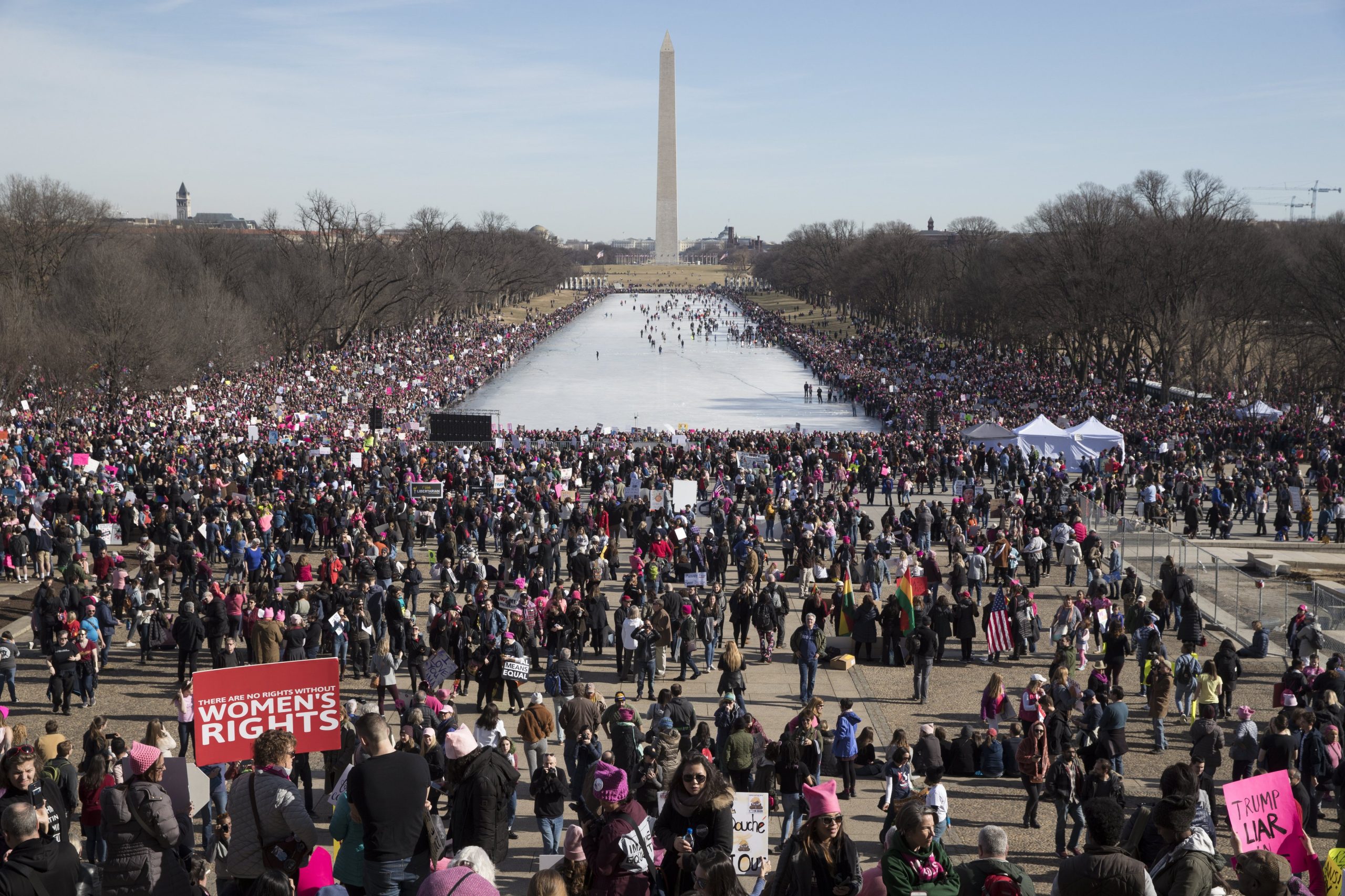 “Marchas das Mulheres” tomam EUA no primeiro aniversário da presidência Trump