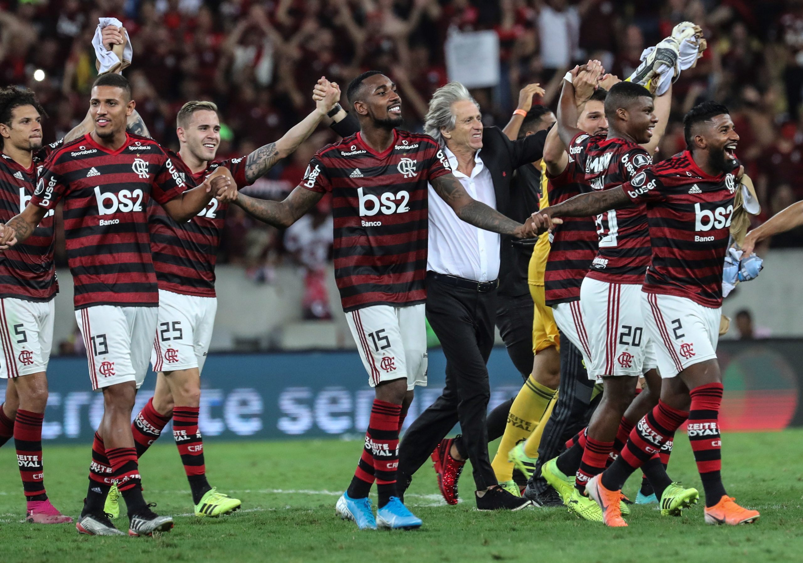 Flamengo, de Jorge Jesus, regressa às vitórias com goleada