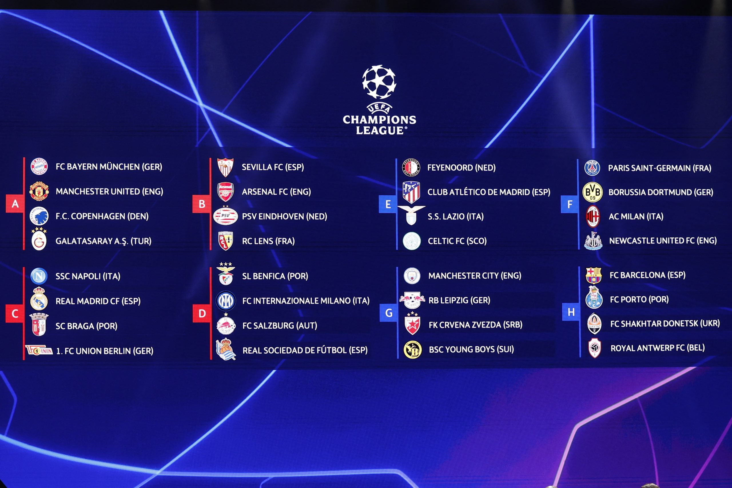 UEFA European Club Football Season Kick-Off event