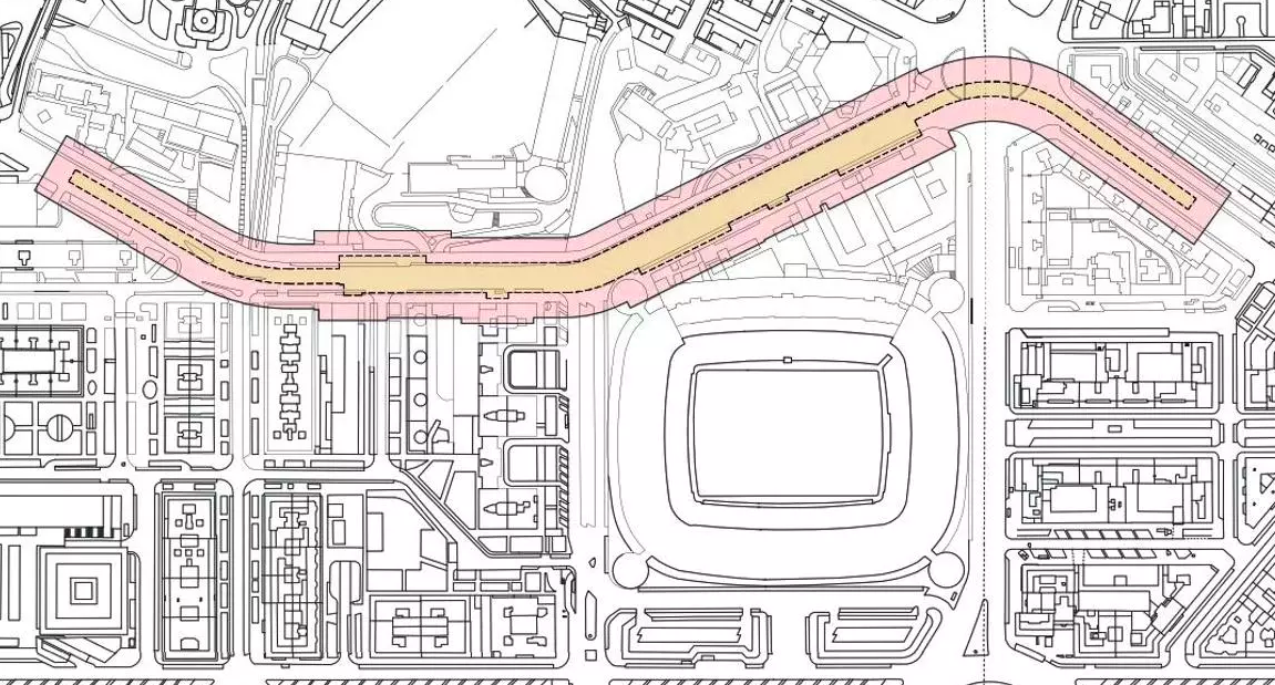 Tribunal anula túnel e lugares de estacionamento junto ao Bernabéu por falta de “interesse público” e danos ambientais