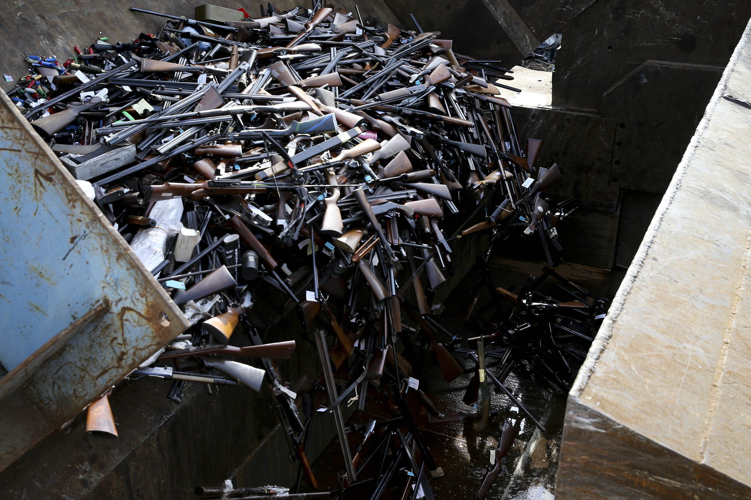 PSP destruiu hoje mais de três mil armas