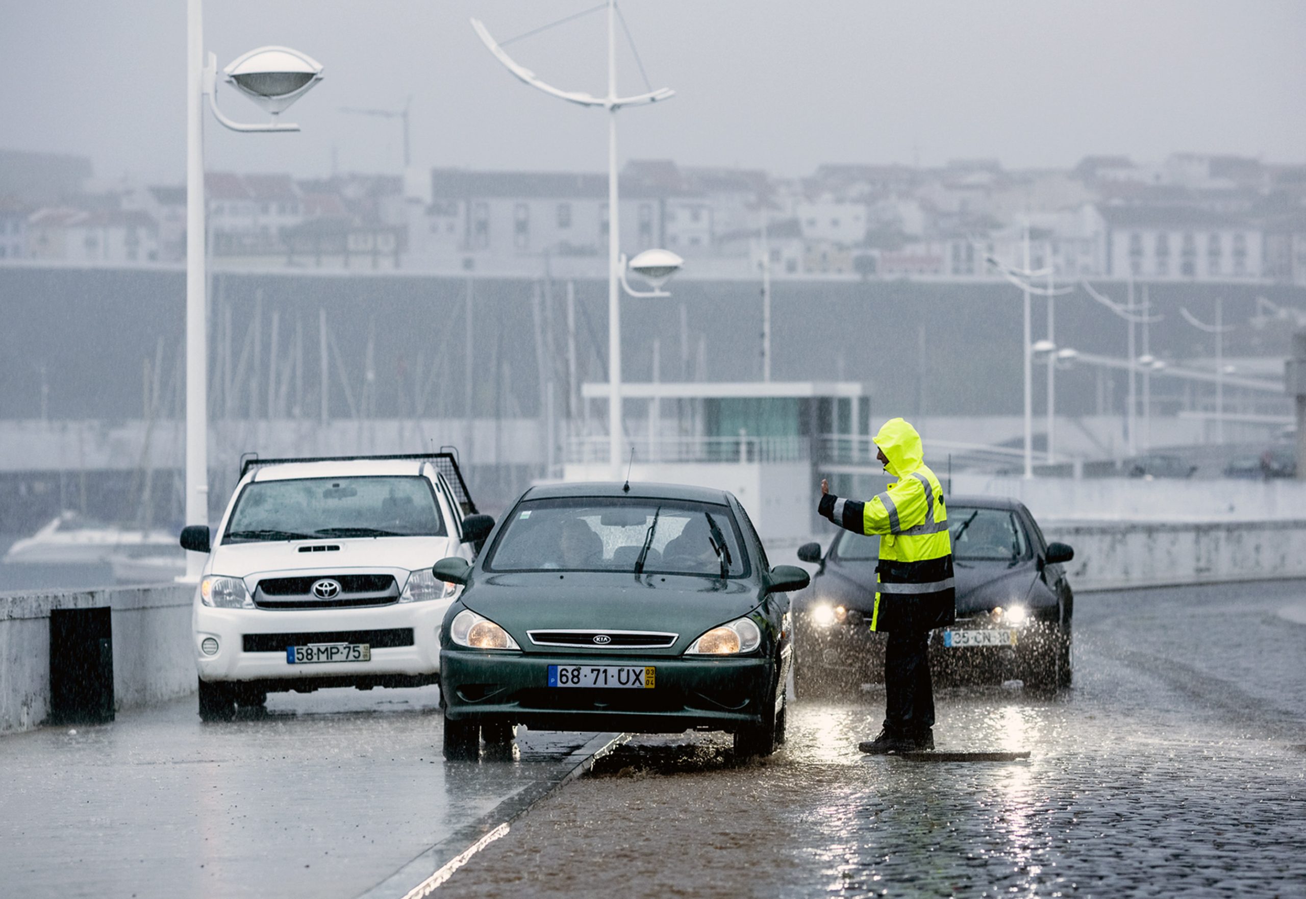 Previsão de chuva forte em sete ilhas dos Açores