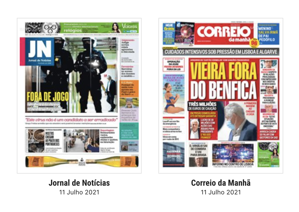 Revista de imprensa: A caução de Luís Filipe Vieira e o novo teste aos restaurantes