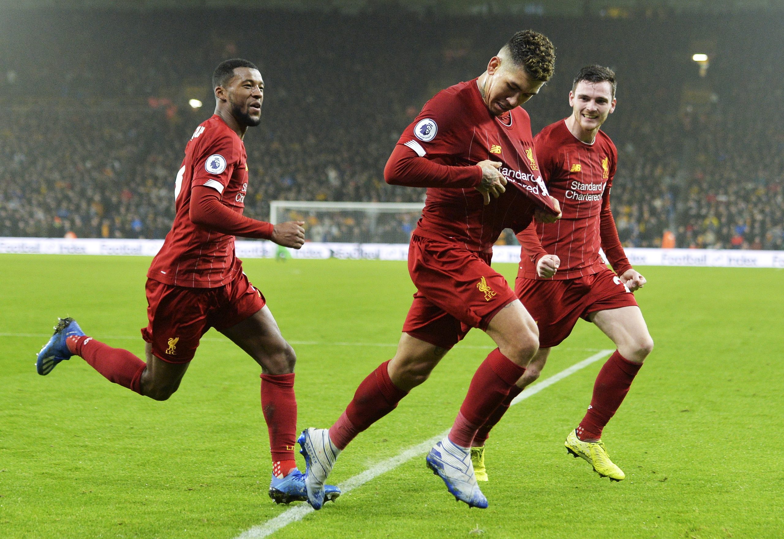 No confronto entre ‘reds’ e ‘wolves’, foi Firmino a valer três pontos