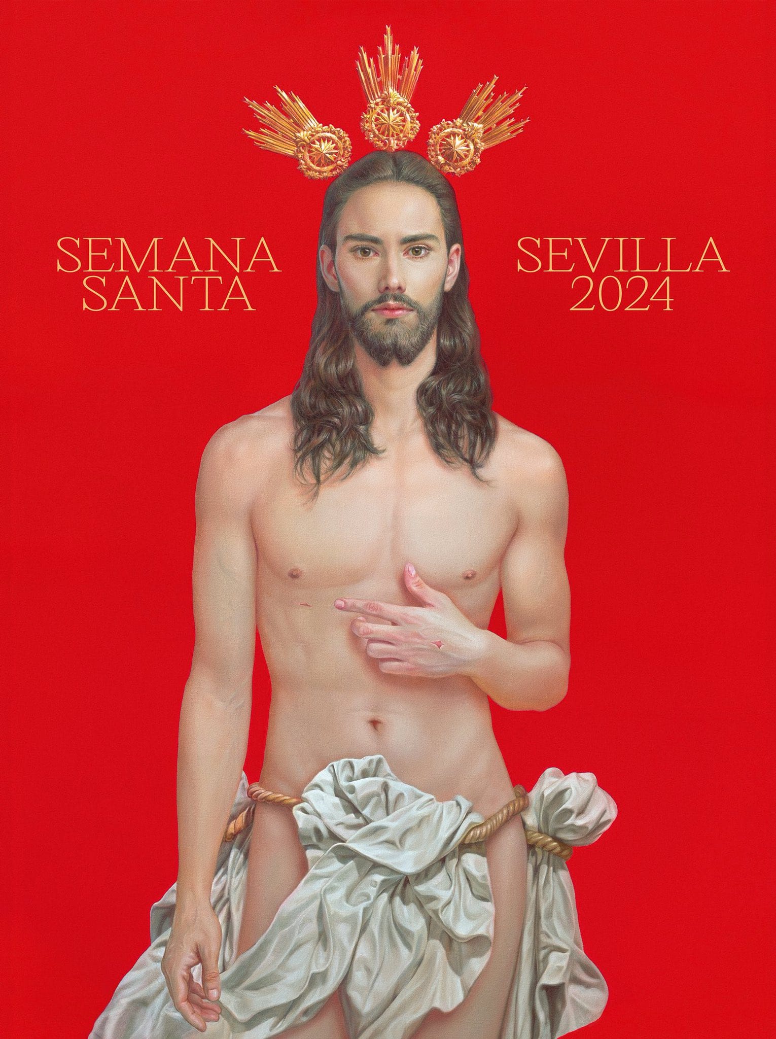 Heresia ou arte? Cartaz da Semana Santa deixa redes sociais ao rubro