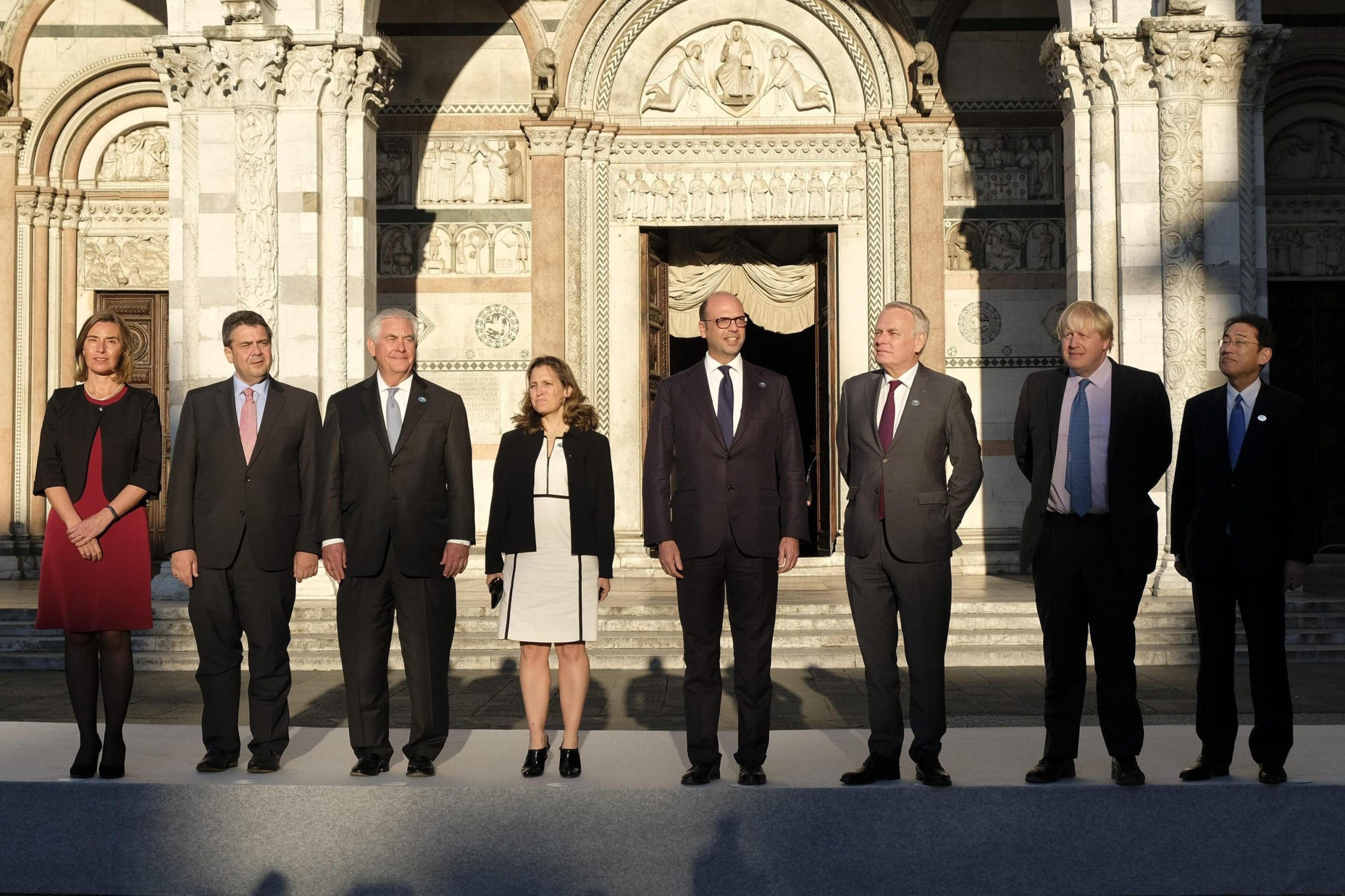 G7 terminam reunião com questão siría no centro da agenda