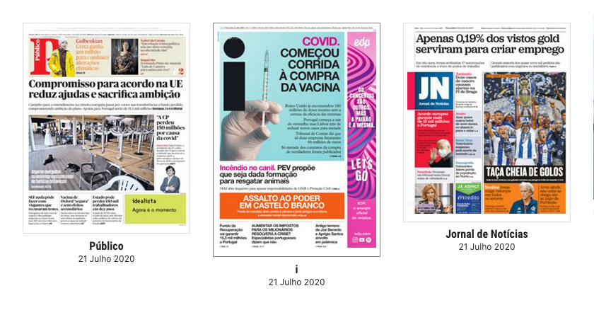 Revista de imprensa: Os olhos nas negociações europeias, ainda antes do acordo histórico