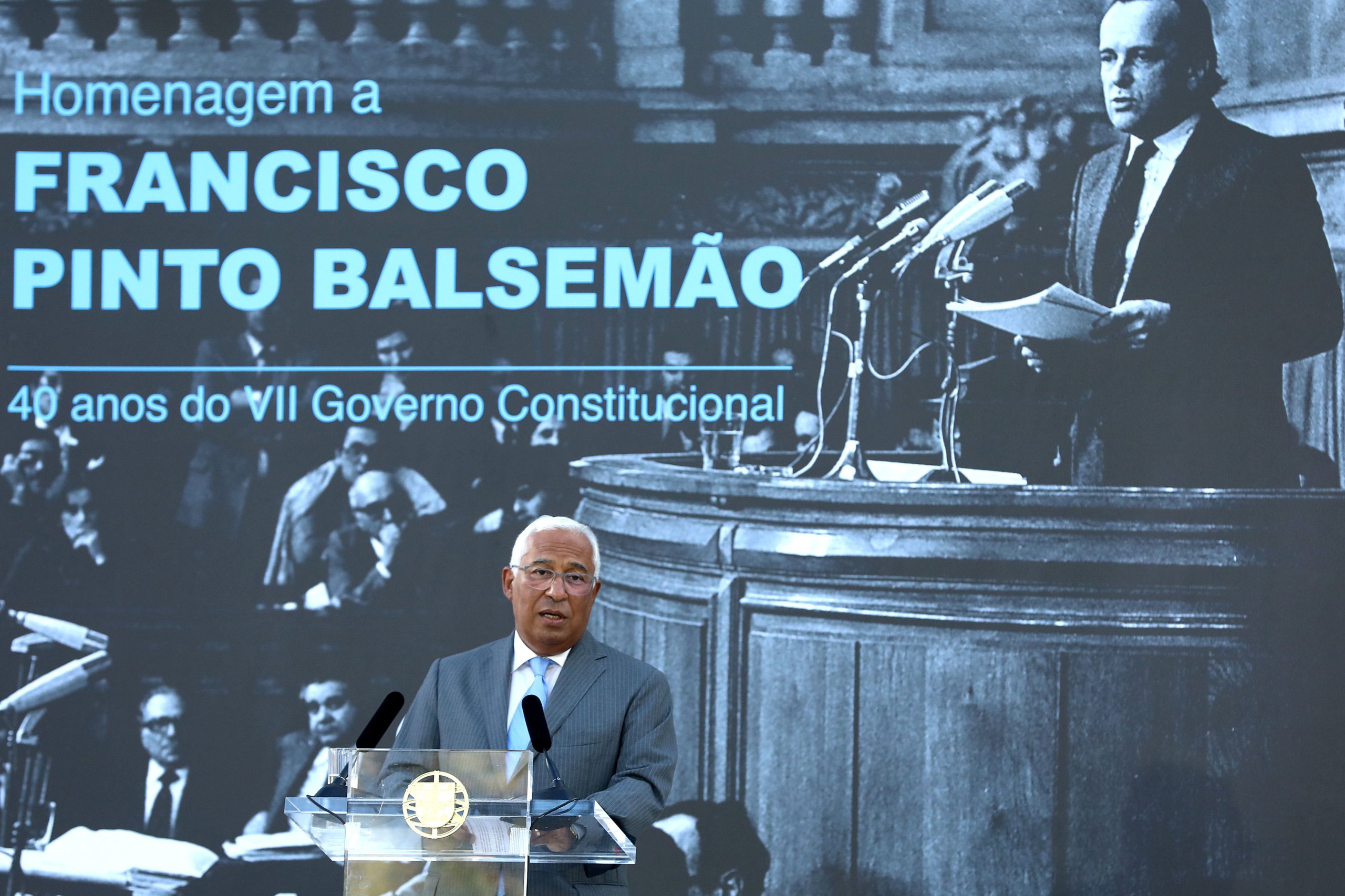 Costa destaca ação de Pinto Balsemão para a “libertação” da sociedade civil