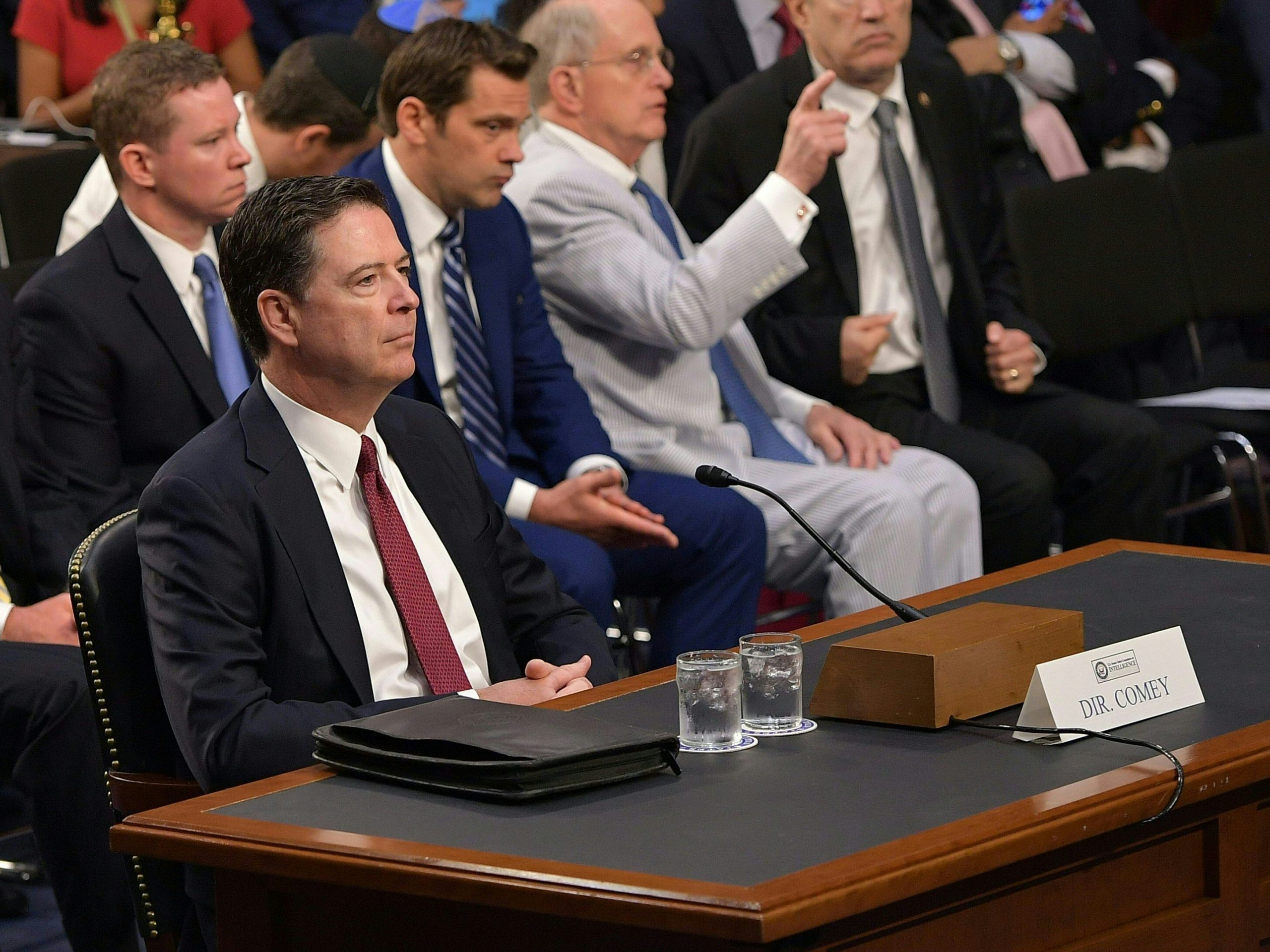 Comey: Tomei nota das nossas reuniões porque “estava preocupado” que Trump “pudesse mentir”