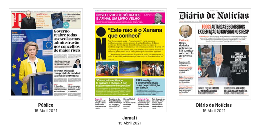 Revista de imprensa: Governo reabre todas as escolas, mas admite travão nos concelhos de maior risco