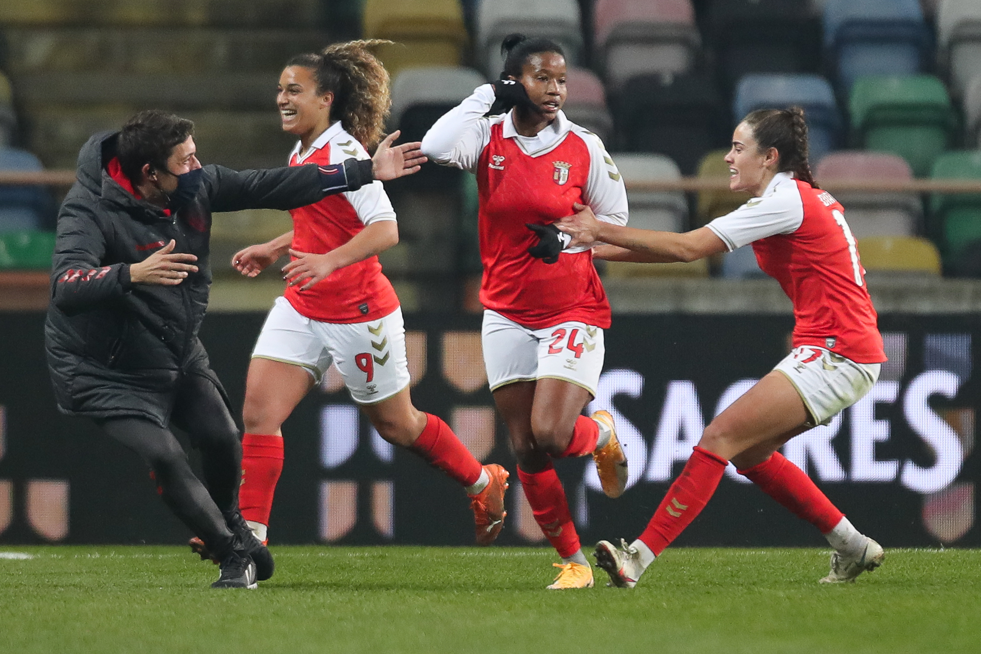 Sporting de Braga conquista Taça de Portugal feminina ao bater Benfica