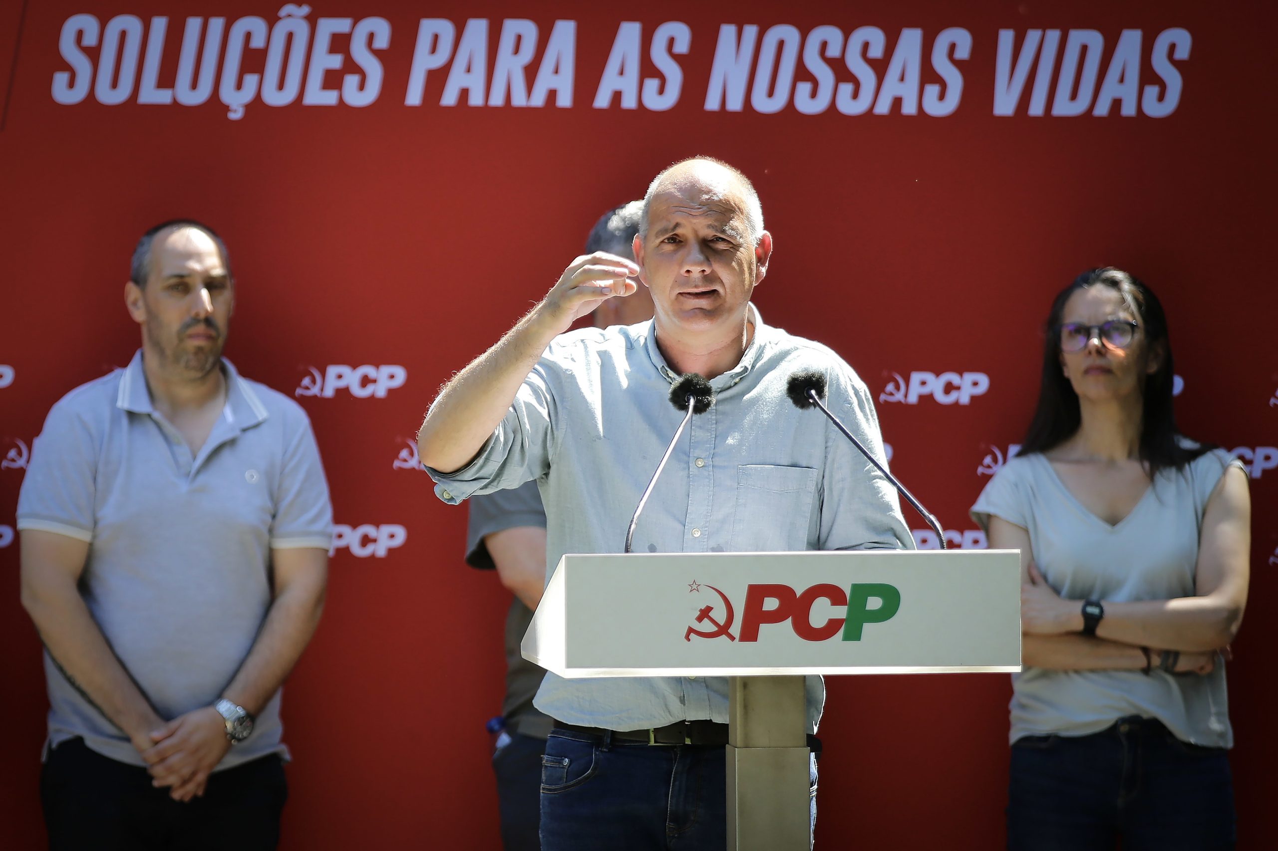 PCP pouco preocupado com saída de Costa para o Conselho Europeu