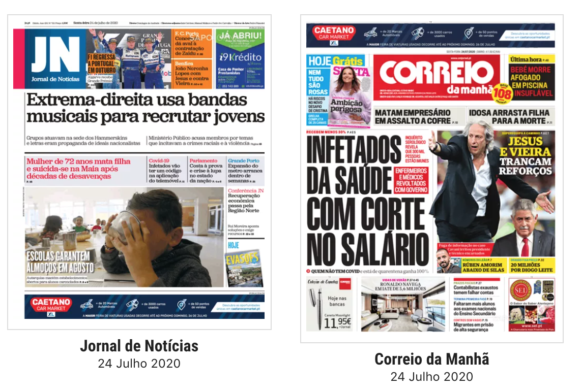 Revista de Imprensa: Extrema-direita usa bandas musicais para recrutar jovens, revela JN