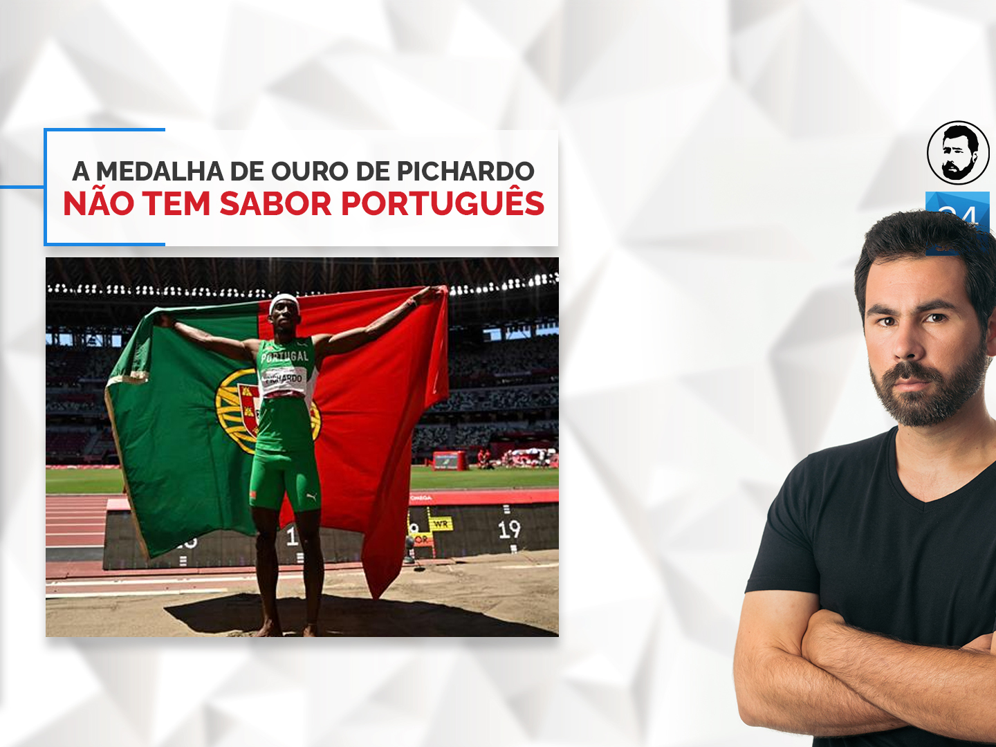 A medalha de Pichardo não tem o mesmo sabor