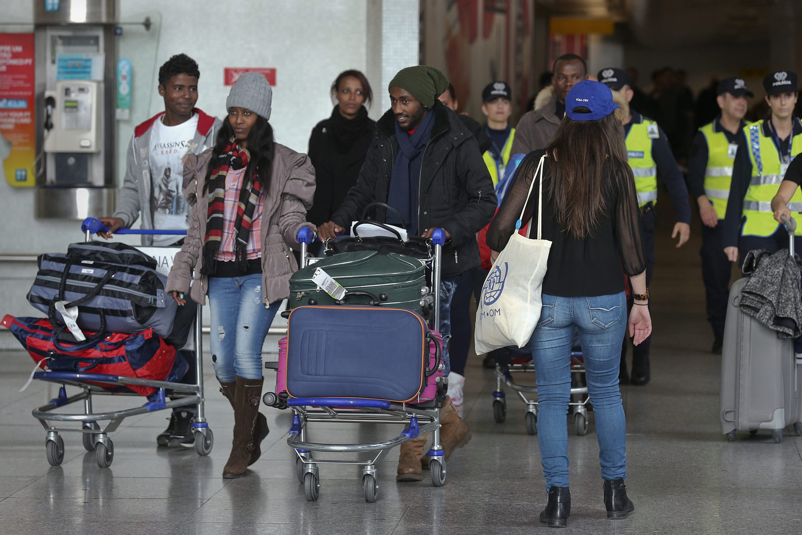 Portugal acolhe 24 refugiados transferidos do Egito