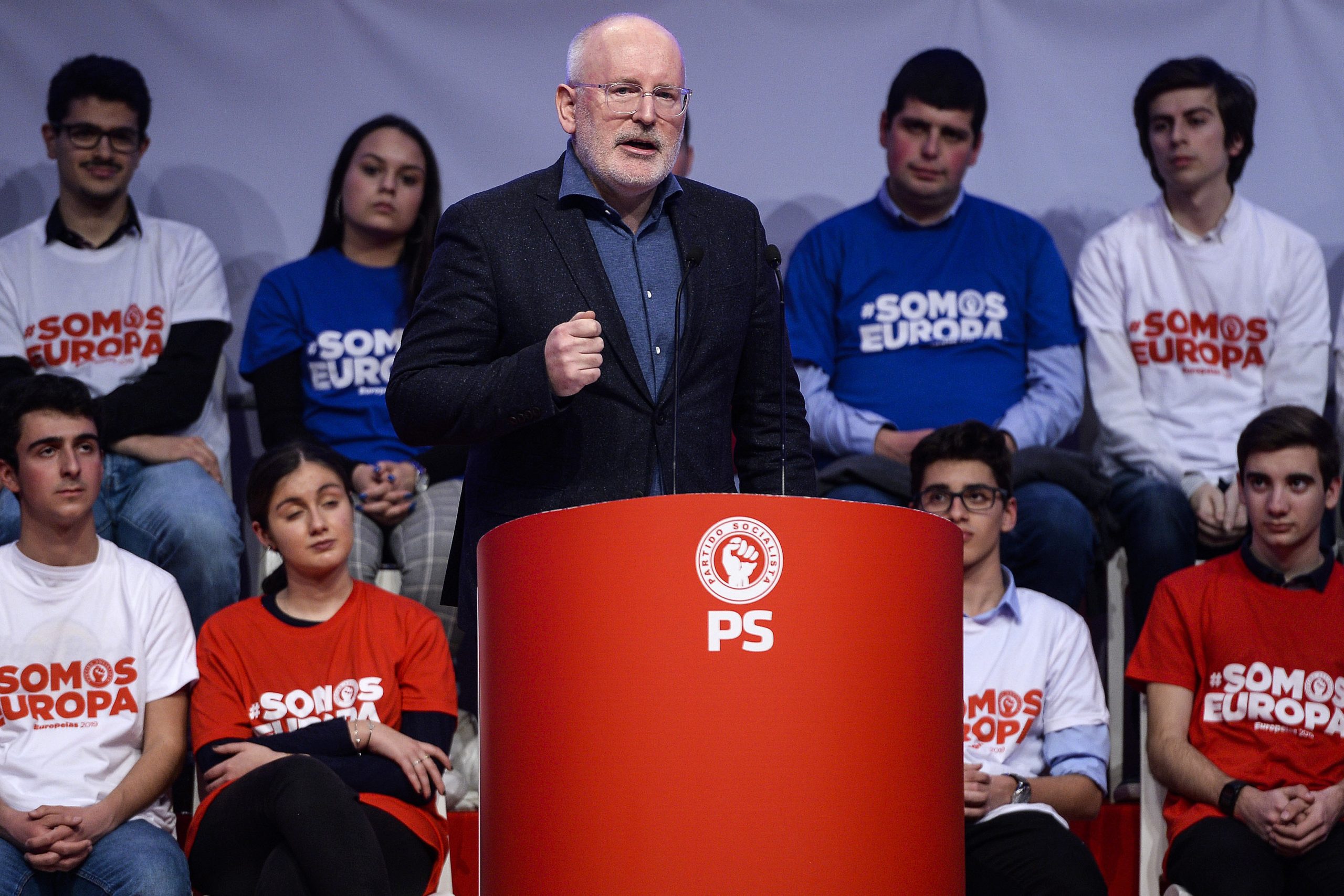 Europeias/PS: “Portugal é um exemplo para a Europa”, diz Frans Timmermans