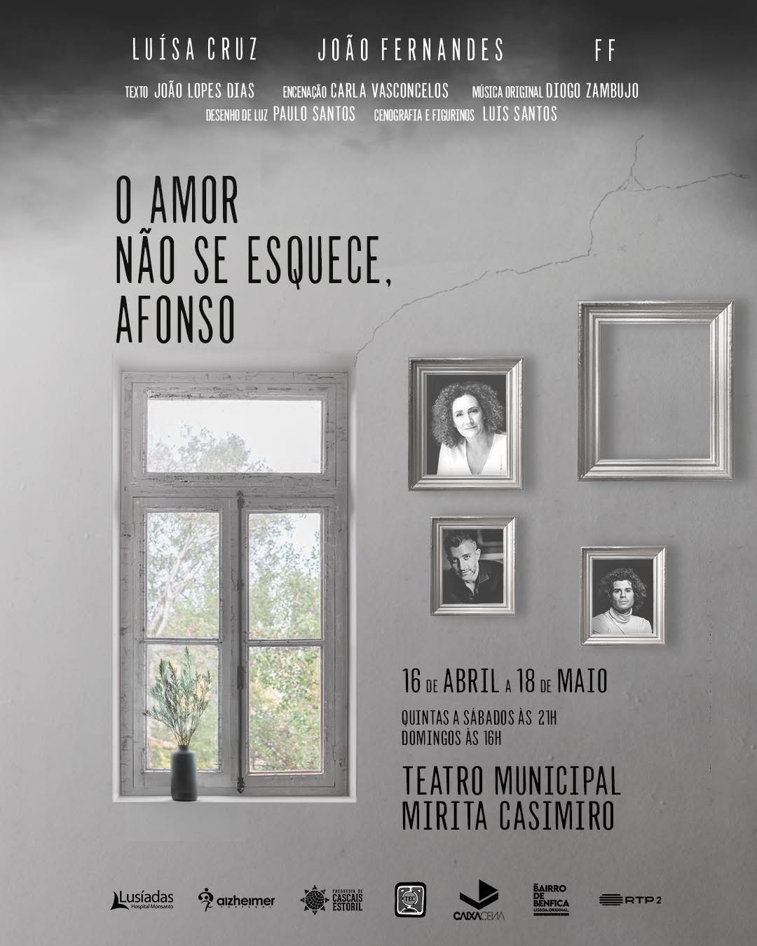 Teatro Municipal Mirita Casimiro recebe peça sobre doença de Alzheimer com participação de FF