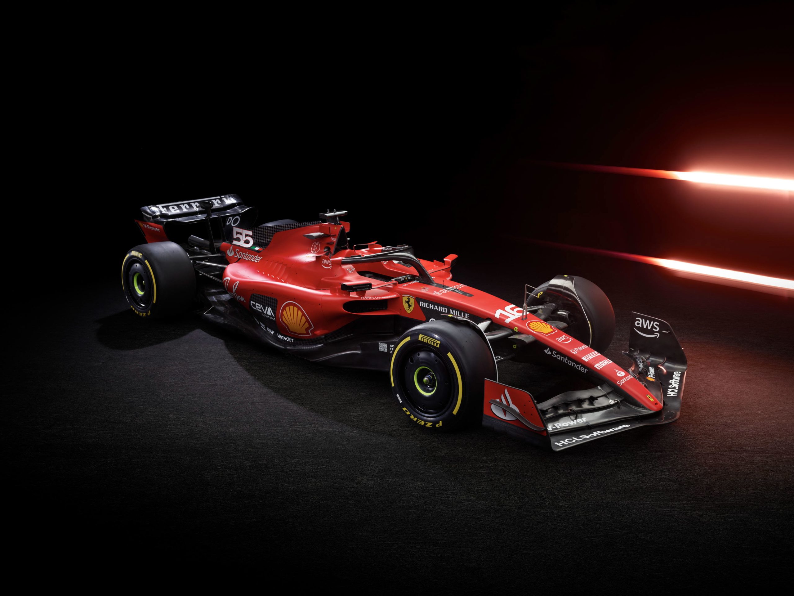 Ferrari apresentou carro de 2023 com o objetivo de ser campeã