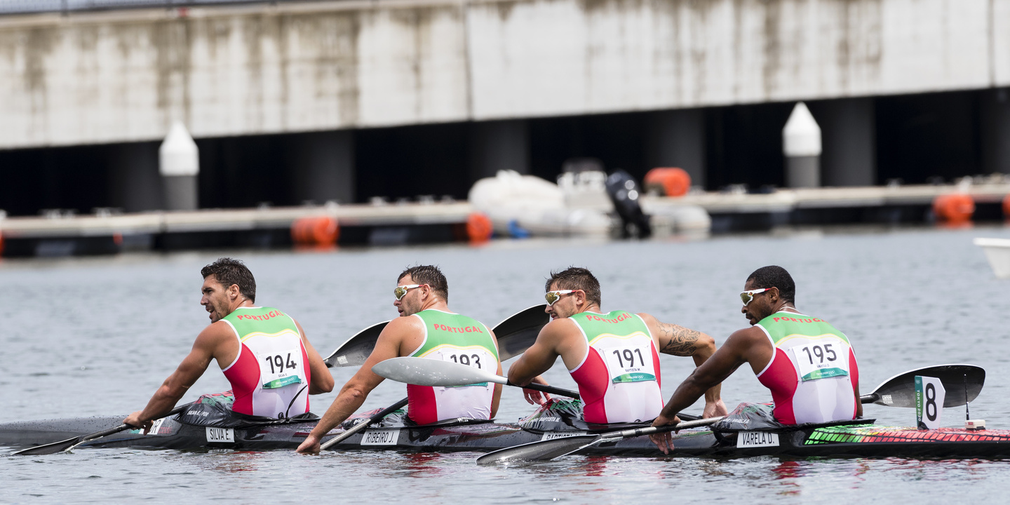João Ribeiro e Messias Baptista campeões do mundo de K2 500 metros