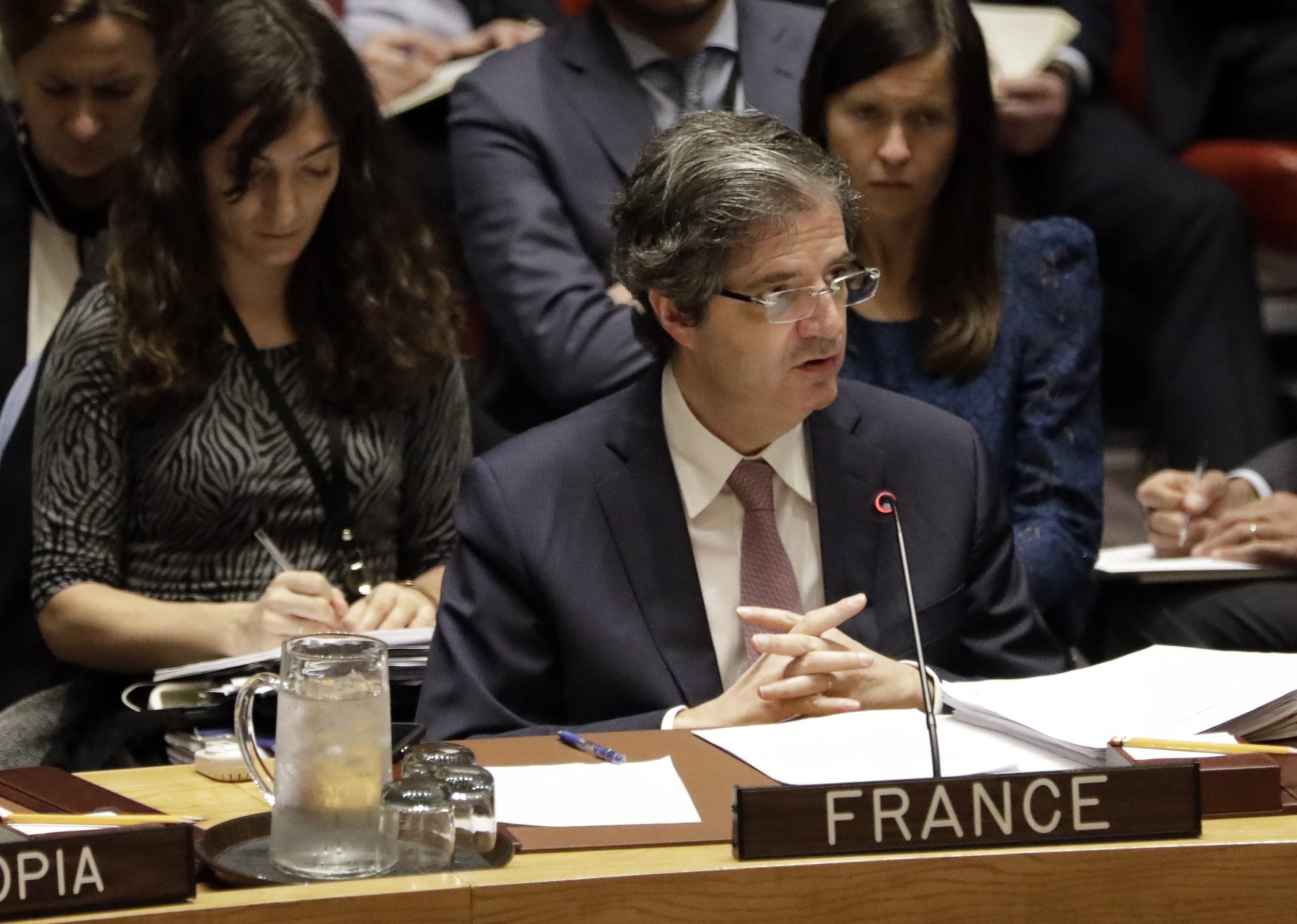 França insta parceiros do Conselho de Segurança a negociações “de boa-fé” sobre Síria