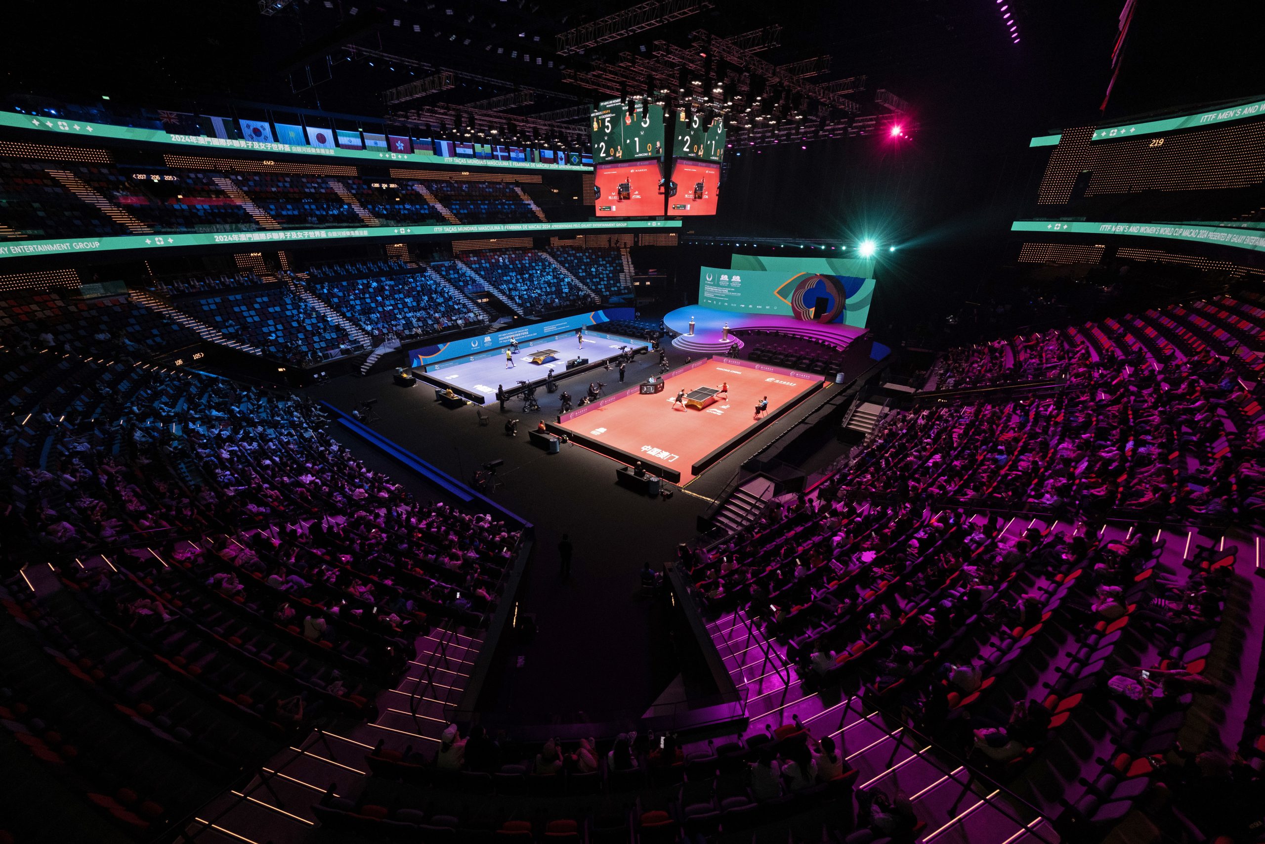 Chineses dominam finais da ITTF Taça Mundial de ténis de mesa em Macau