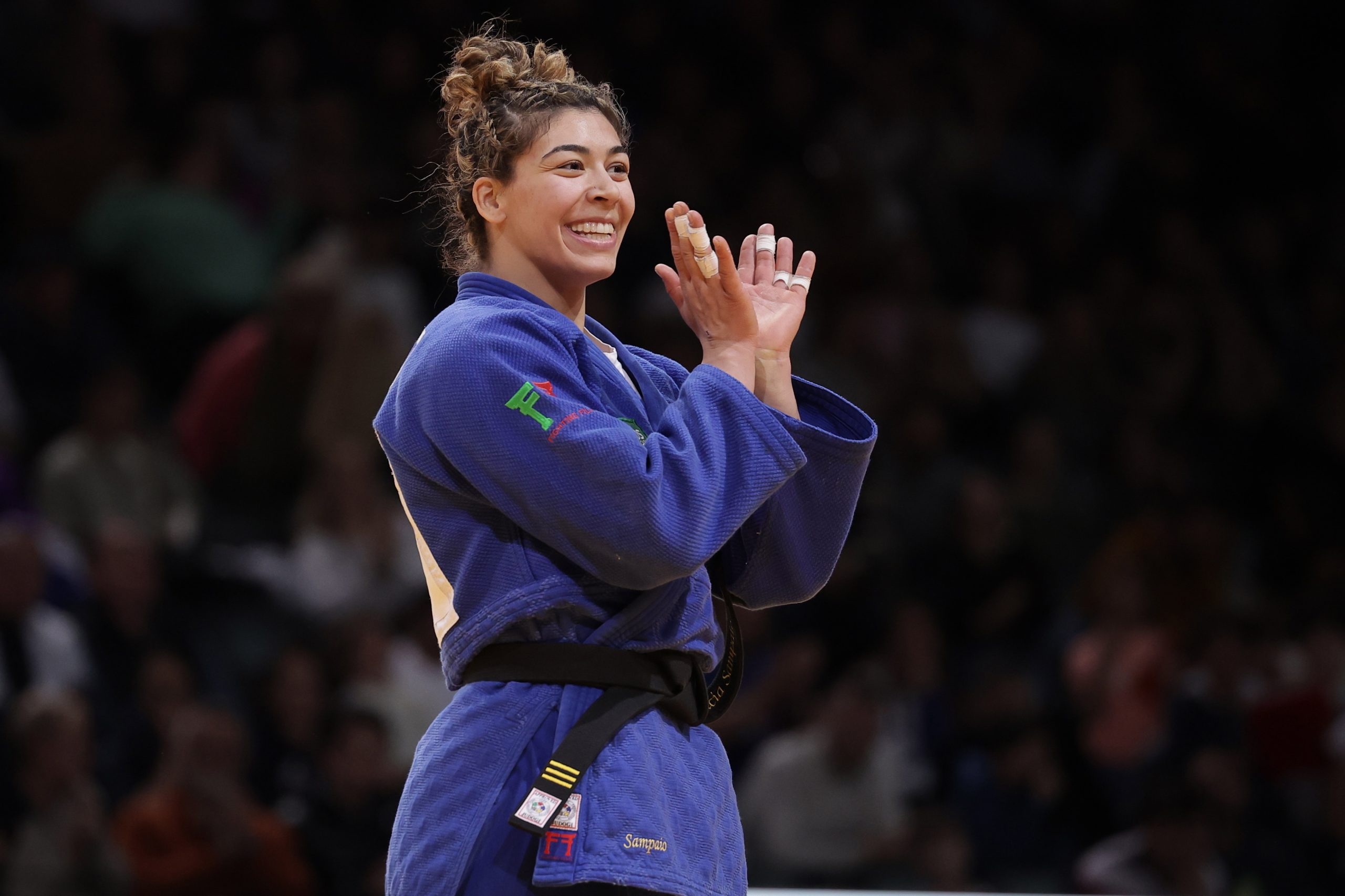 Judoca Patrícia Sampaio assume liderança do ranking mundial em -78 kg