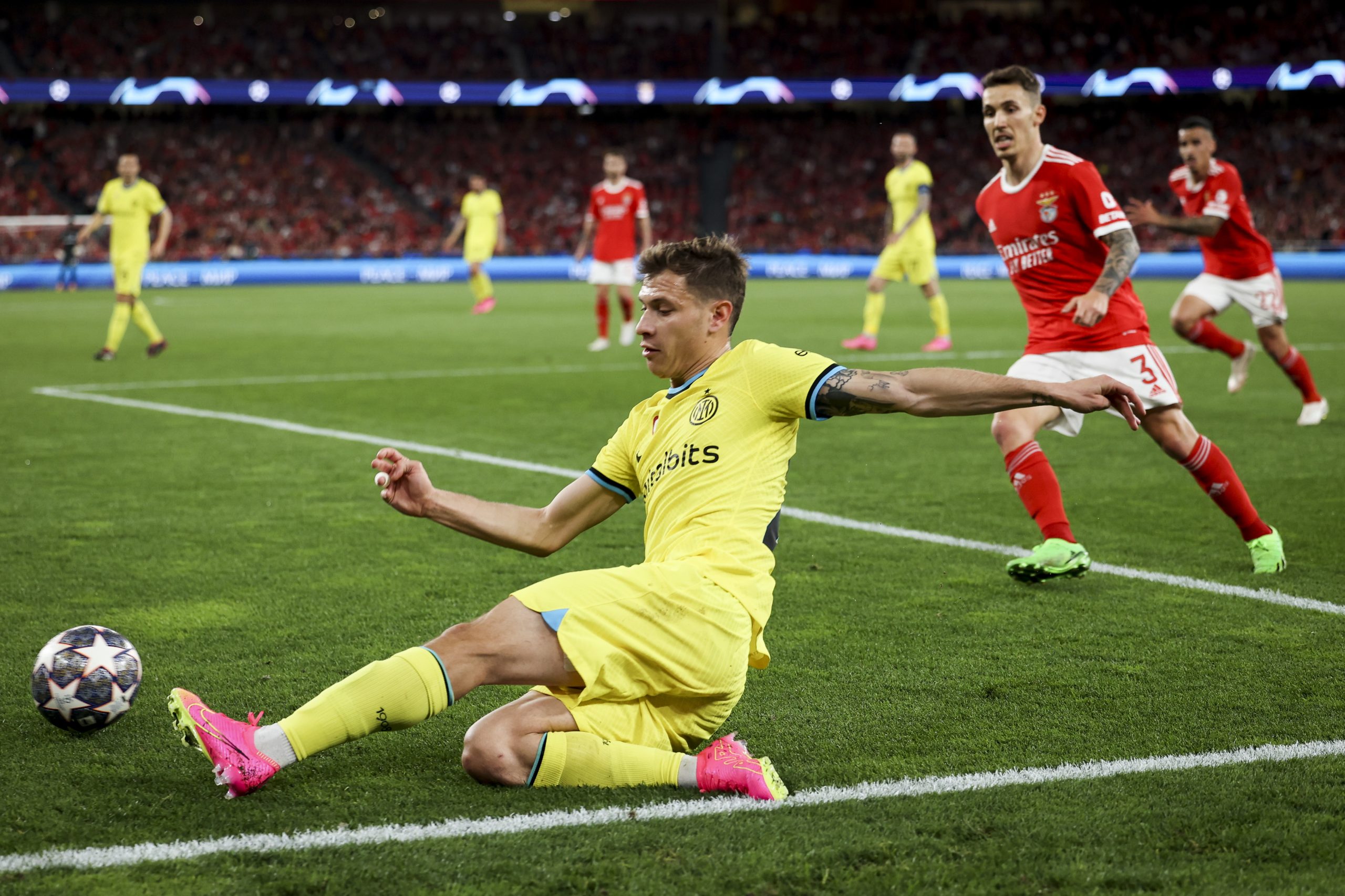 Benfica perde com Inter Milão na primeira mão dos ‘quartos’ da Champions League