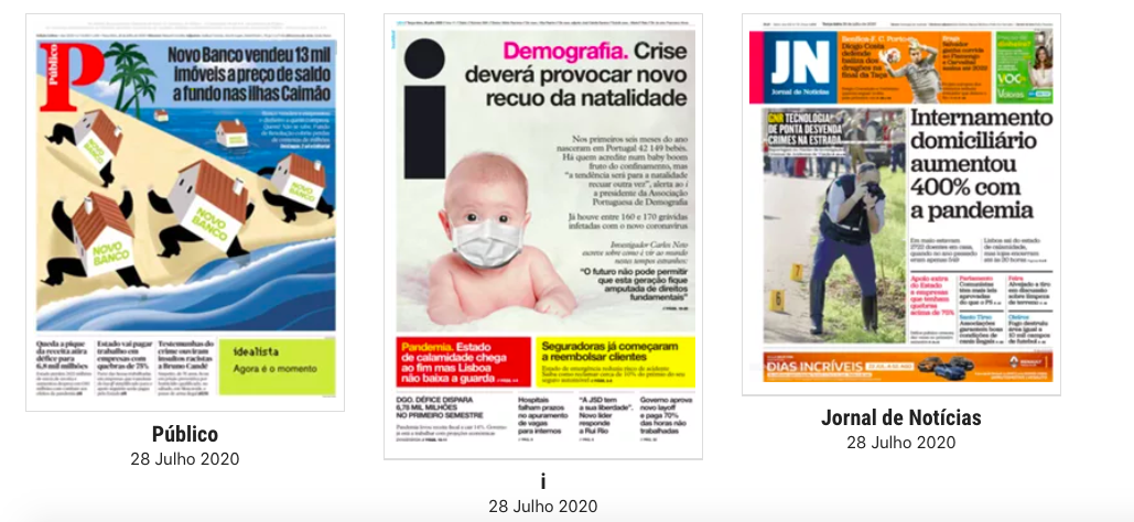 Revista de Imprensa: A venda de imóveis do Novo Banco e o possível recuo da natalidade em Portugal