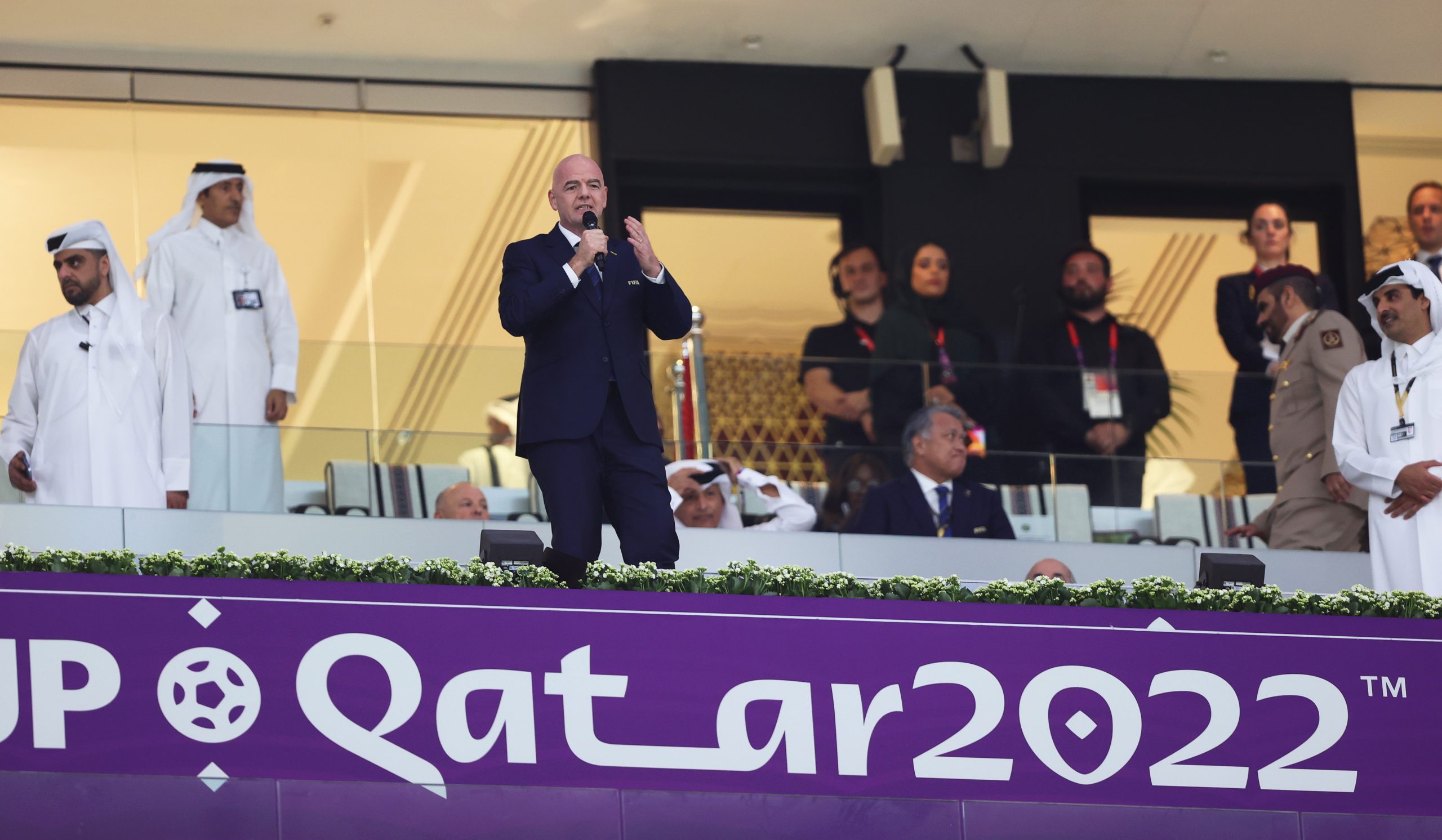 Infantino anuncia mais mil milhões de dólares para “desenvolvimento” do futebol