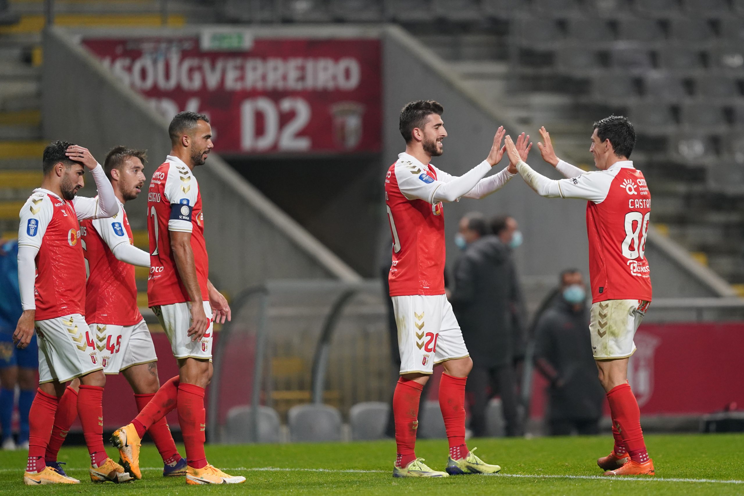 Sporting de Braga vence Estoril e fecha apurados para ‘final-four’ da Taça da Liga