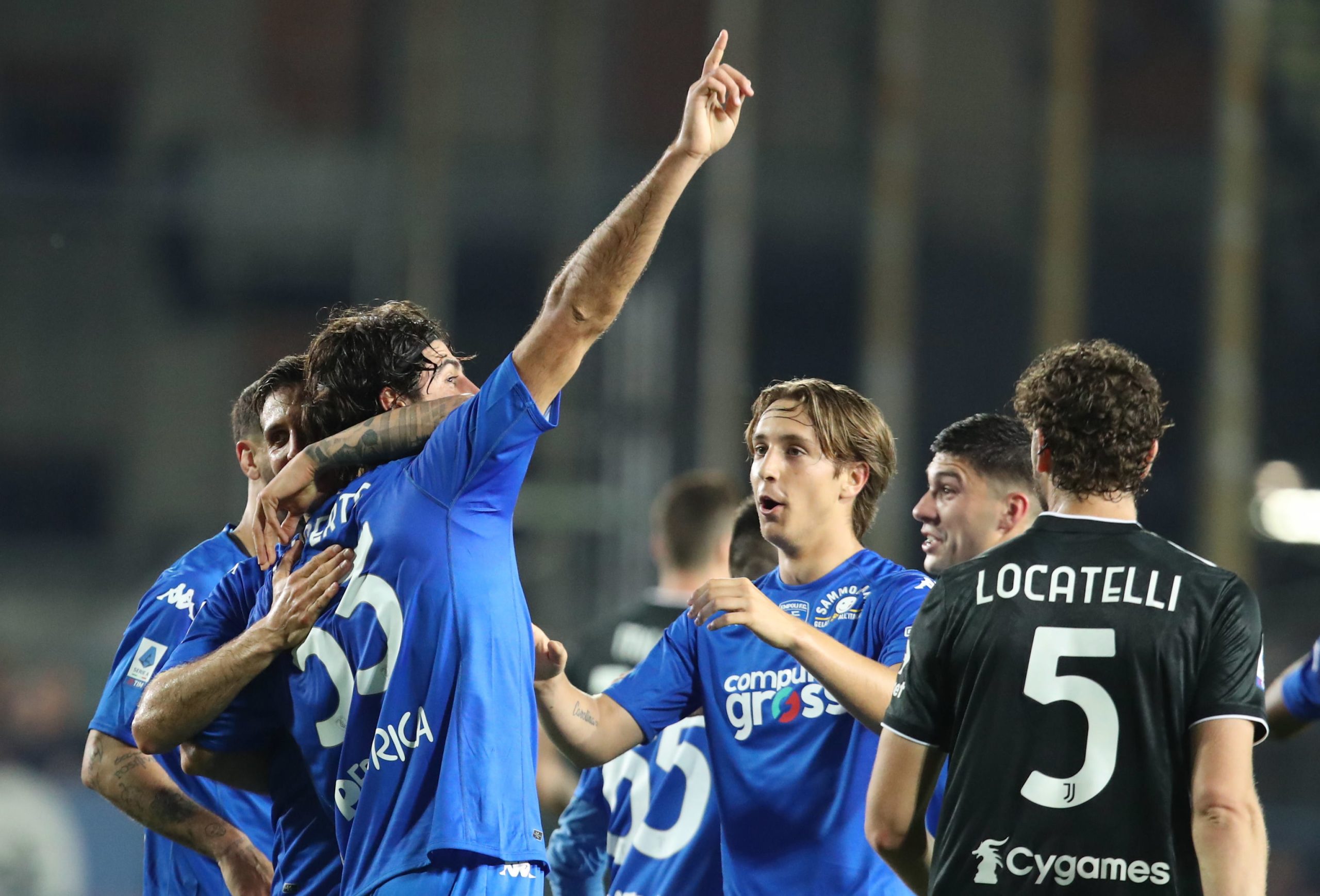 Juventus goleada pelo Empoli quase diz adeus à ‘Champions’ na próxima época