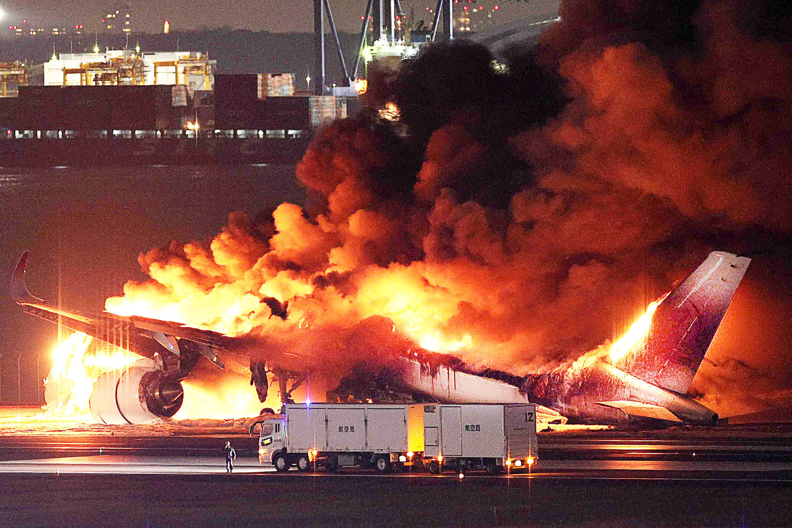 Japão: Aeronave da Guarda Costeira não tinha autorização para descolar