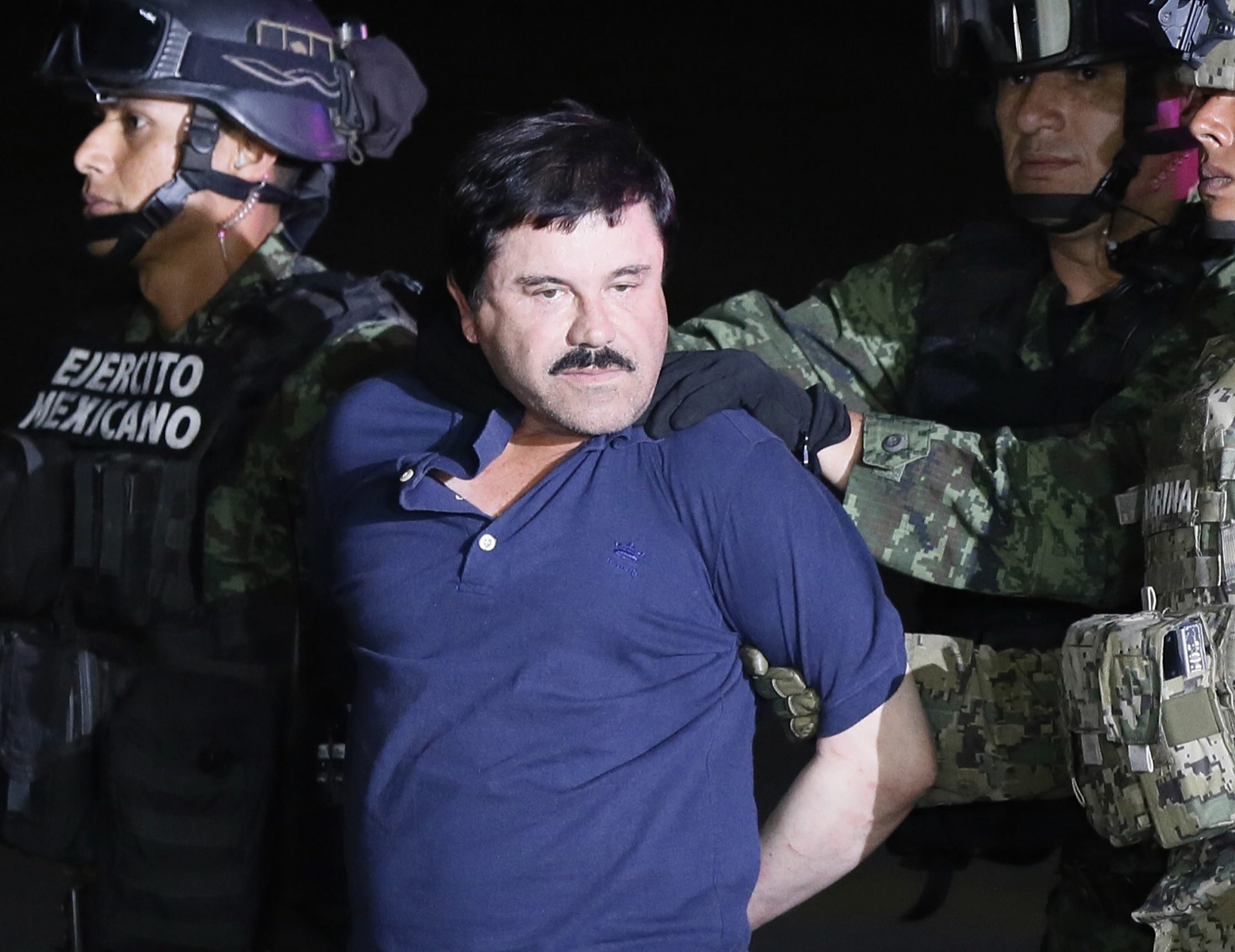 “El Chapo” chega aos Estados Unidos após ter sido extraditado pelo México