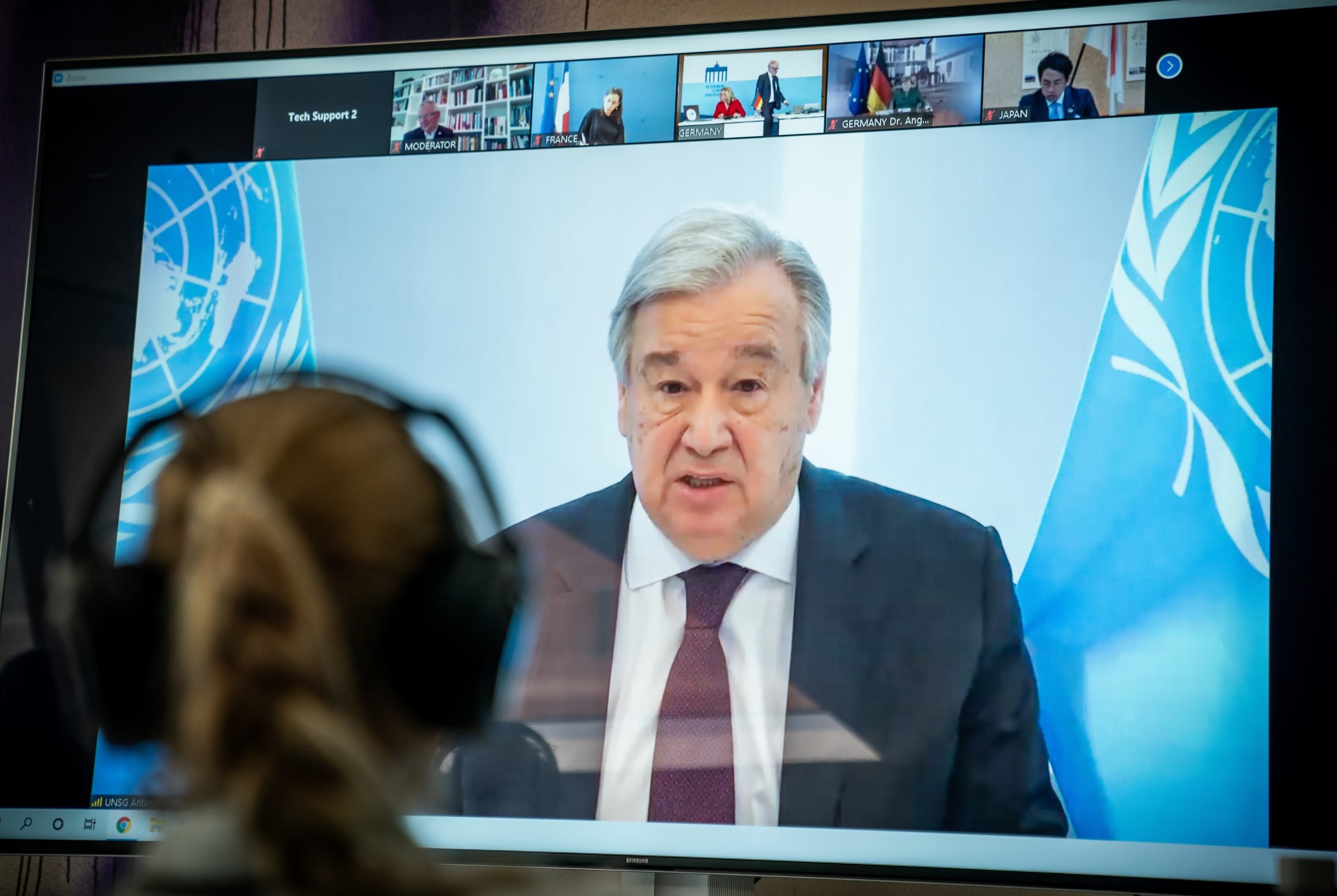 Guterres critica falta de coordenação internacional na luta contra a pandemia