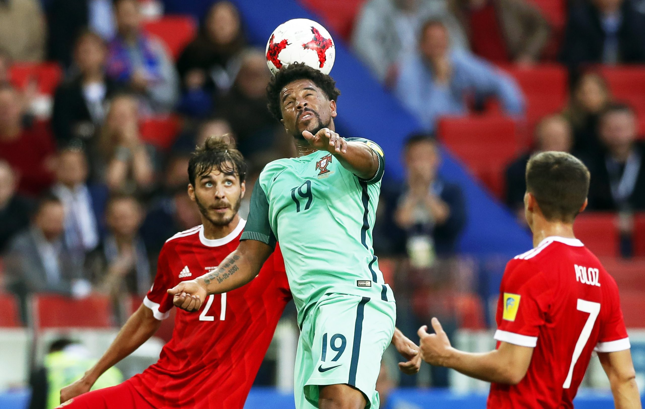 Taça das Confederações: Portugal sem defesa esquerdo para o duelo com Nova Zelândia