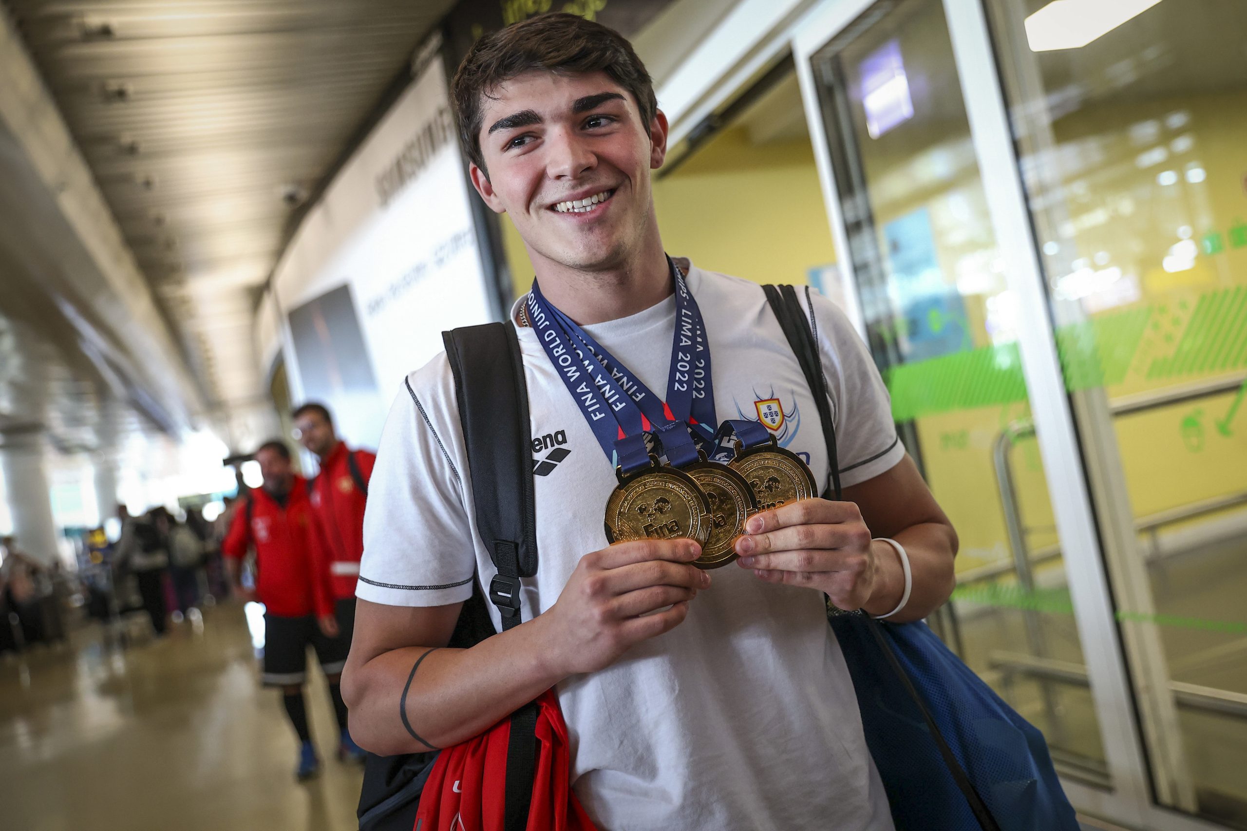 “Não largo as medalhas, vão dormir comigo” – Diogo Ribeiro