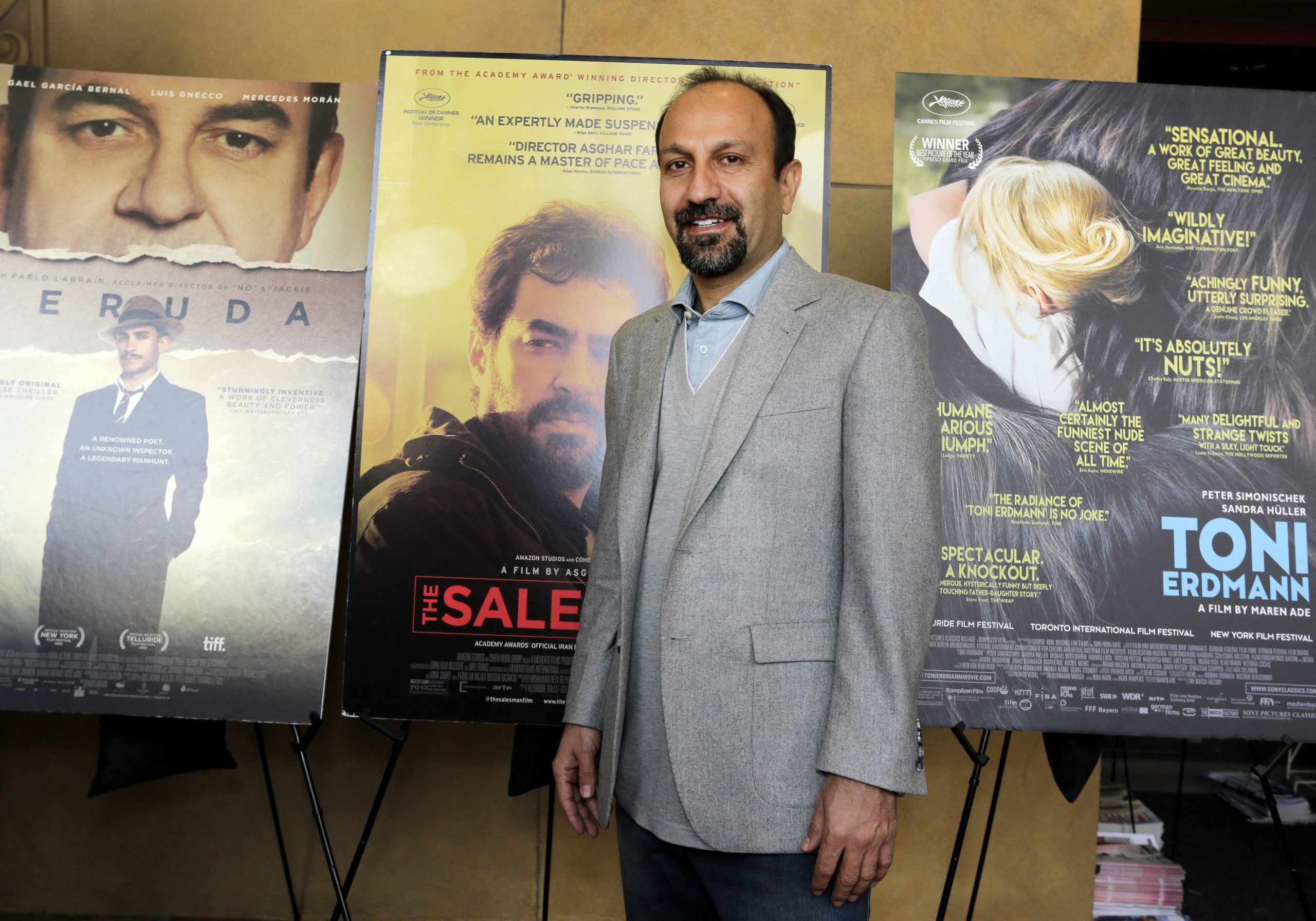 Realizador iraniano Asghar Farhadi não irá à cerimónia dos Óscares. Ausência é um protesto às medidas anti-imigração de Trump