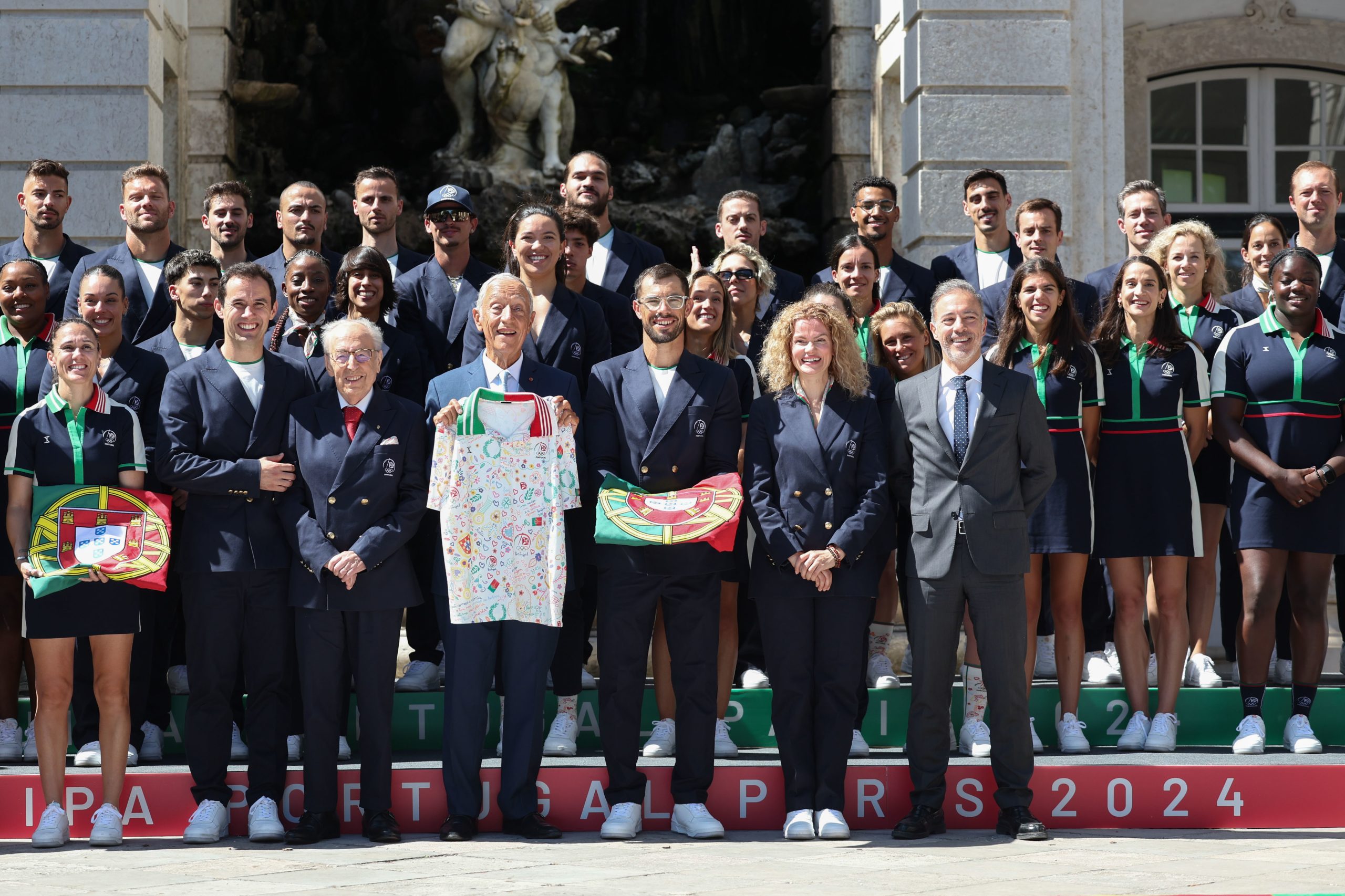 Marcelo Rebelo de Sousa pede a atletas sejam embaixadores de Portugal e da paz nos Jogos Olímpicos
