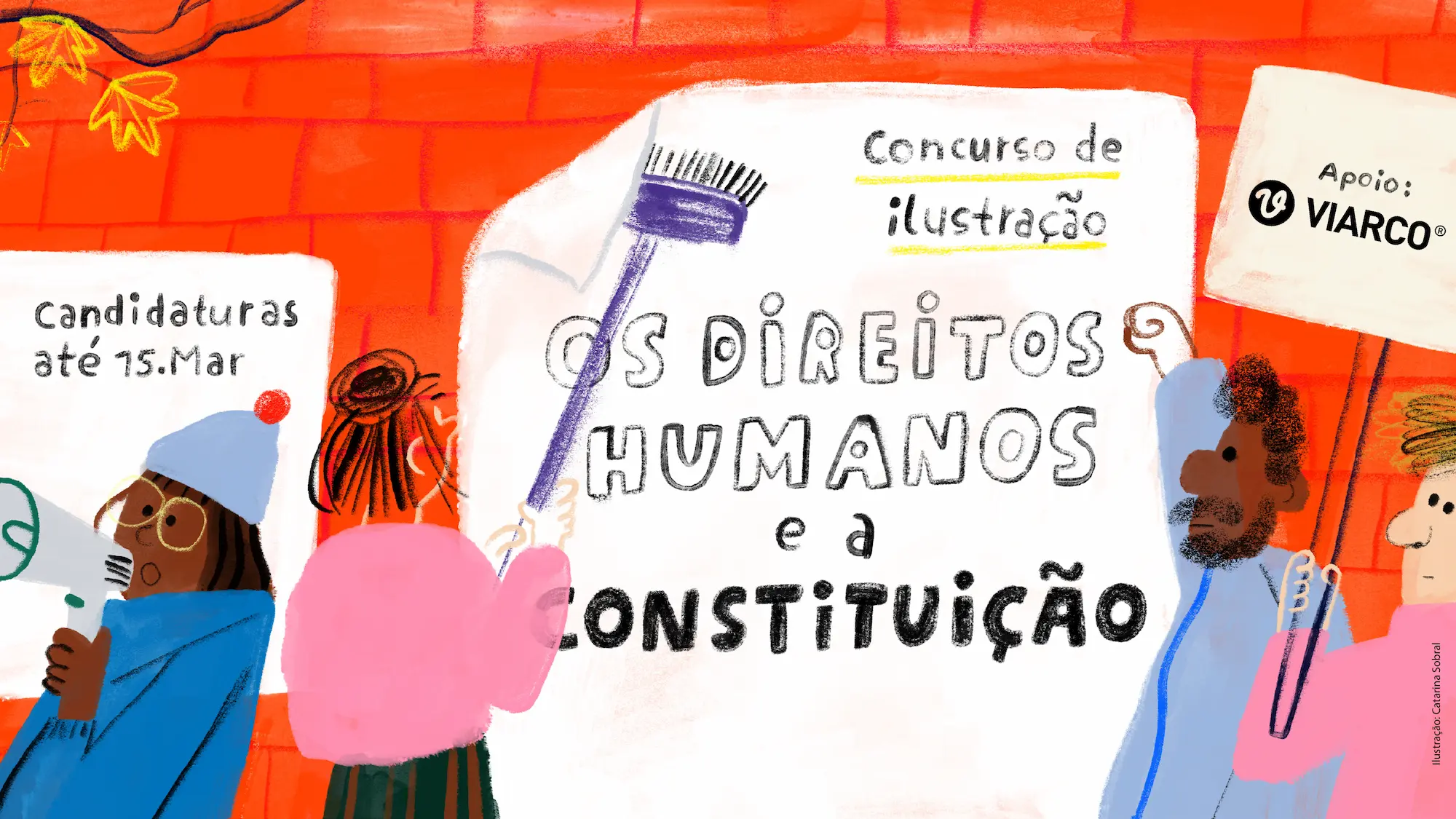 Amnistia Internacional lança concurso de ilustração para assinalar 50 anos da Constituição