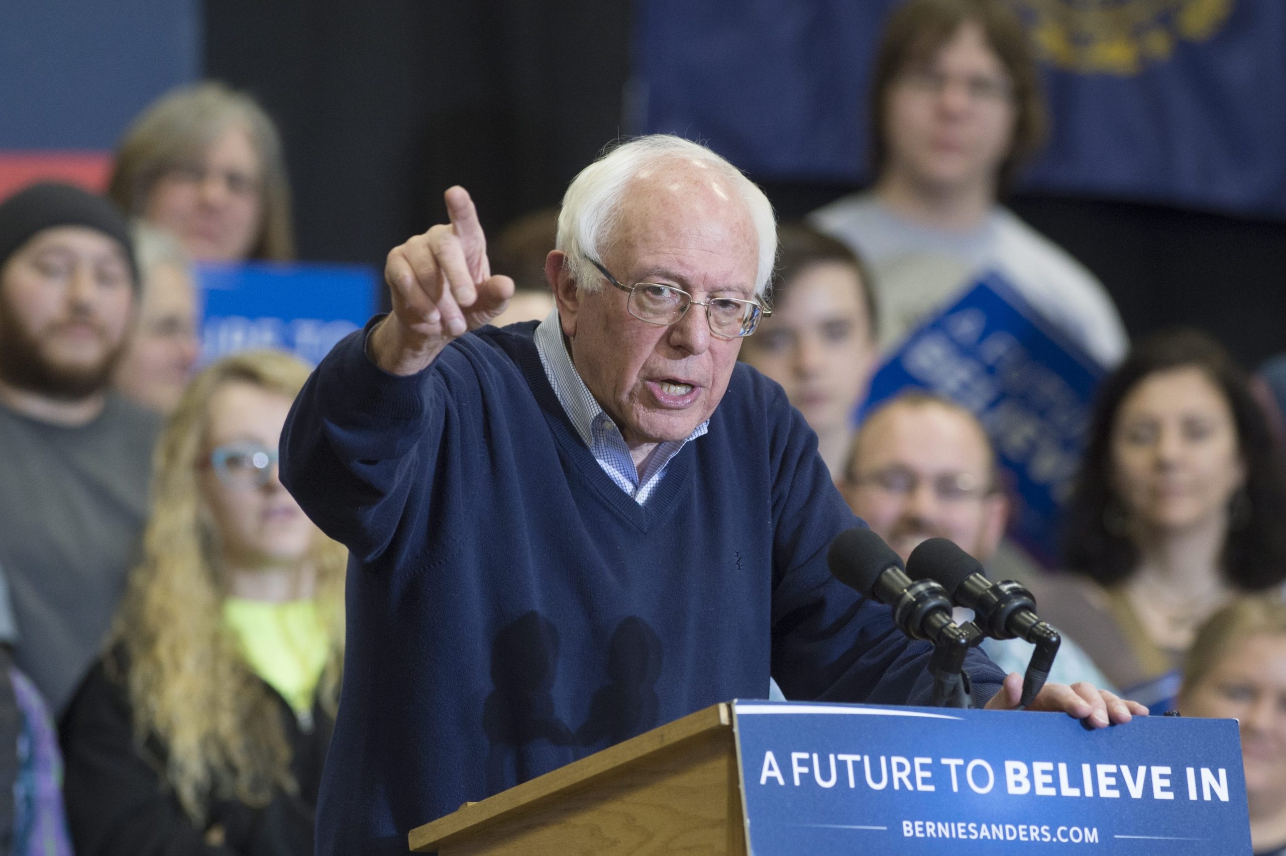 Bernie Sanders anuncia candidatura à presidência dos Estados Unidos
