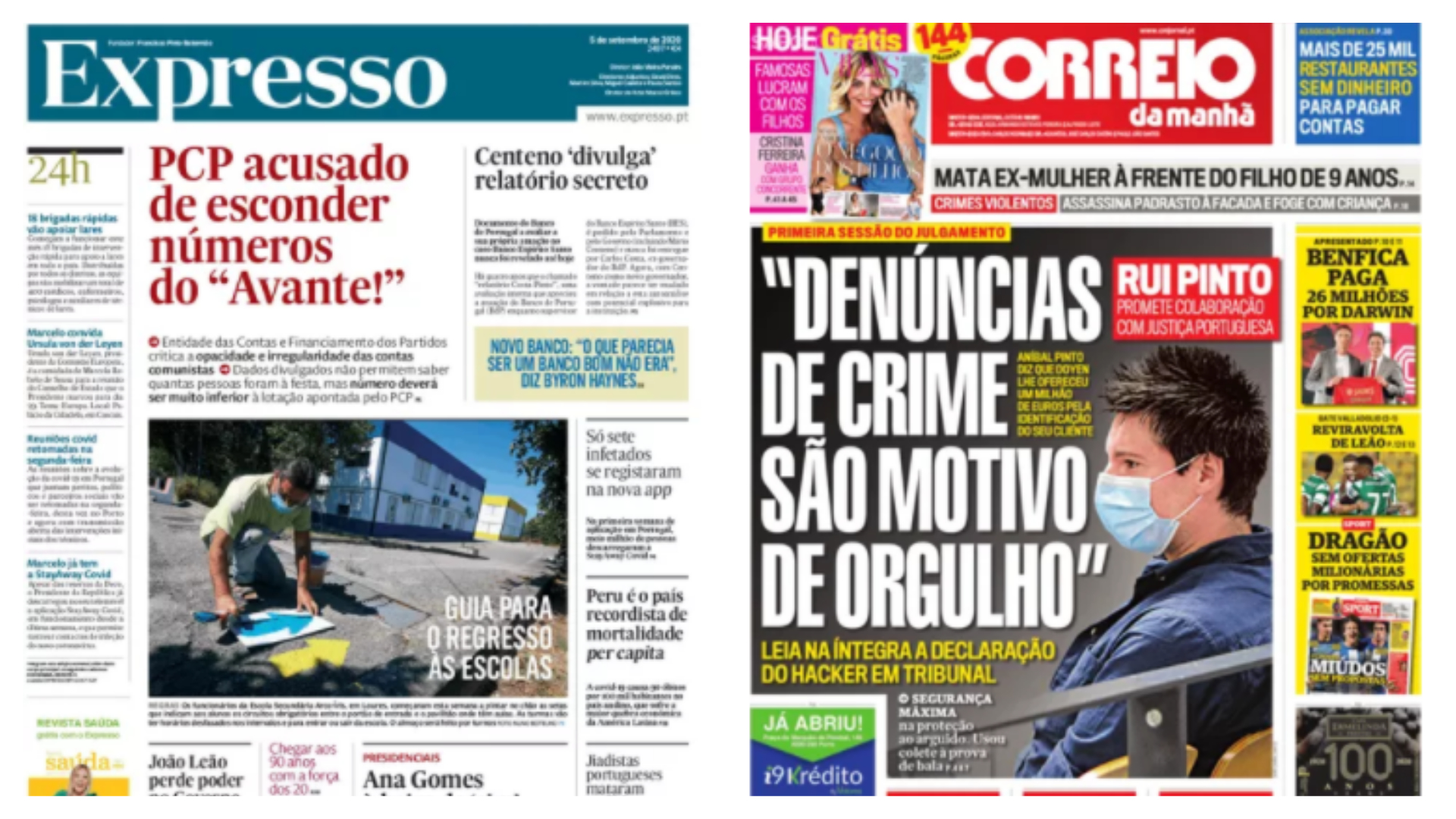 Revista de Imprensa: PCP acusado de esconder números do “Avante!” e o julgamento de Rui Pinto