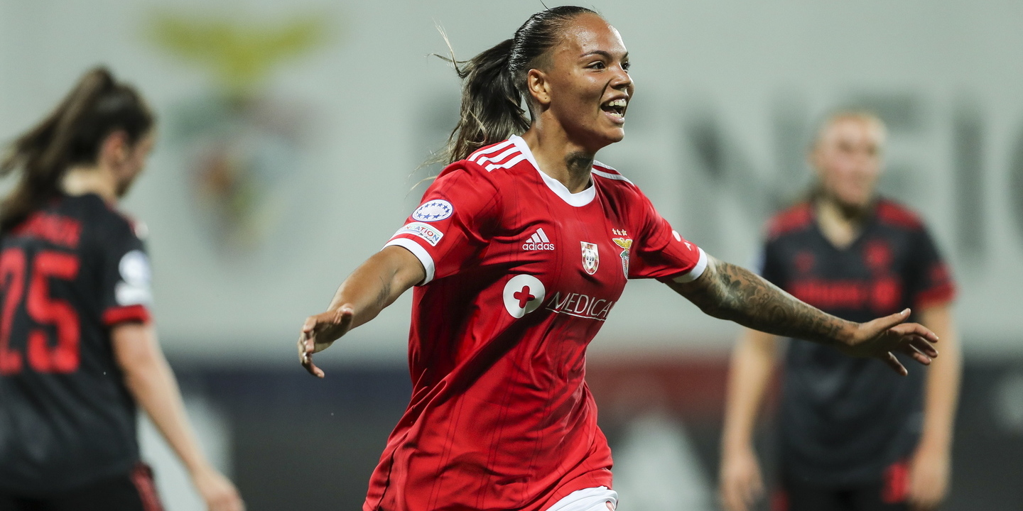 Benfica volta a golear e avança para segunda eliminatória da ‘Champions’ feminina