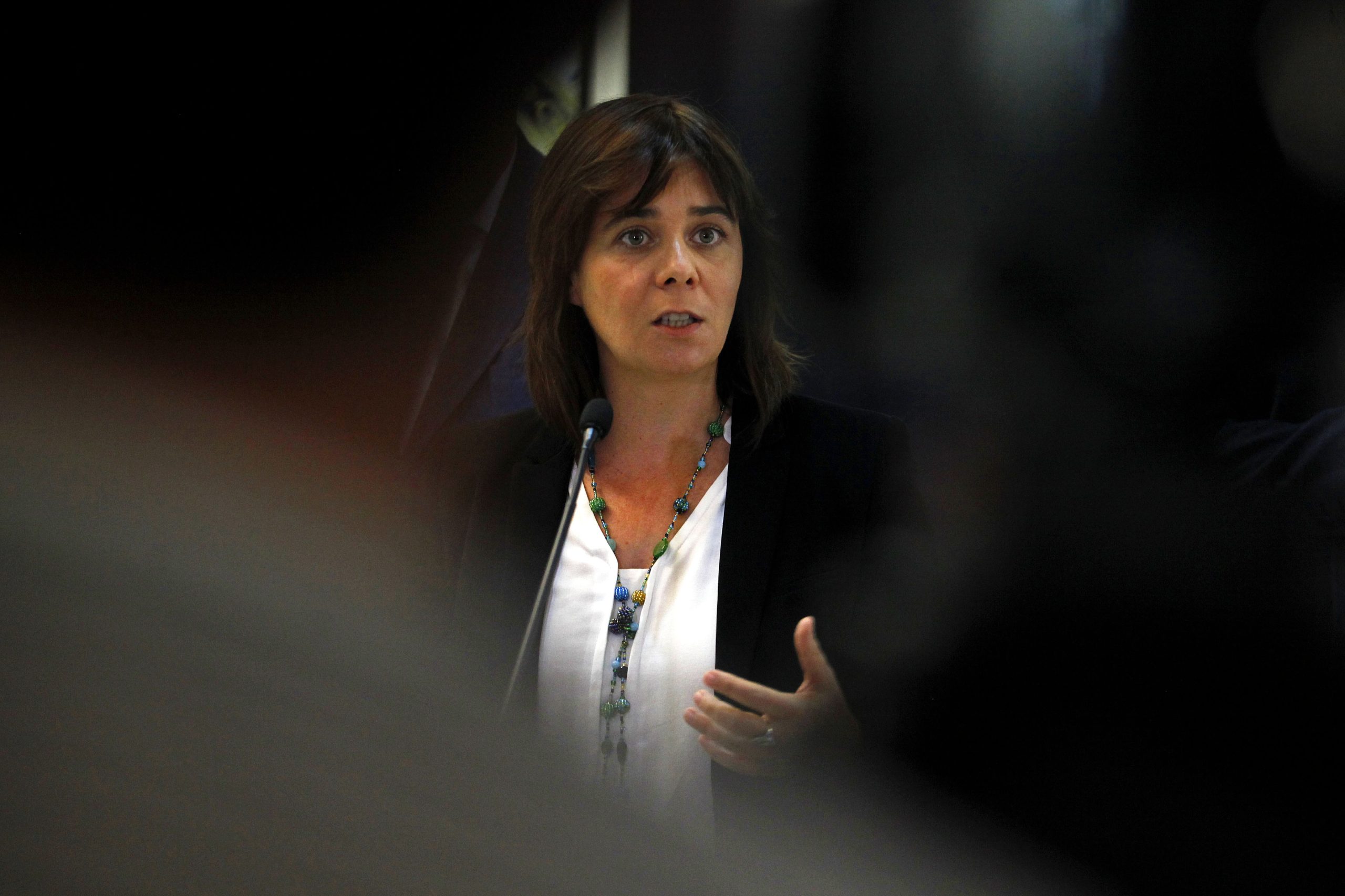 Catarina Martins em conferência em Maastricht num momento em que crise é “sinónimo de UE”