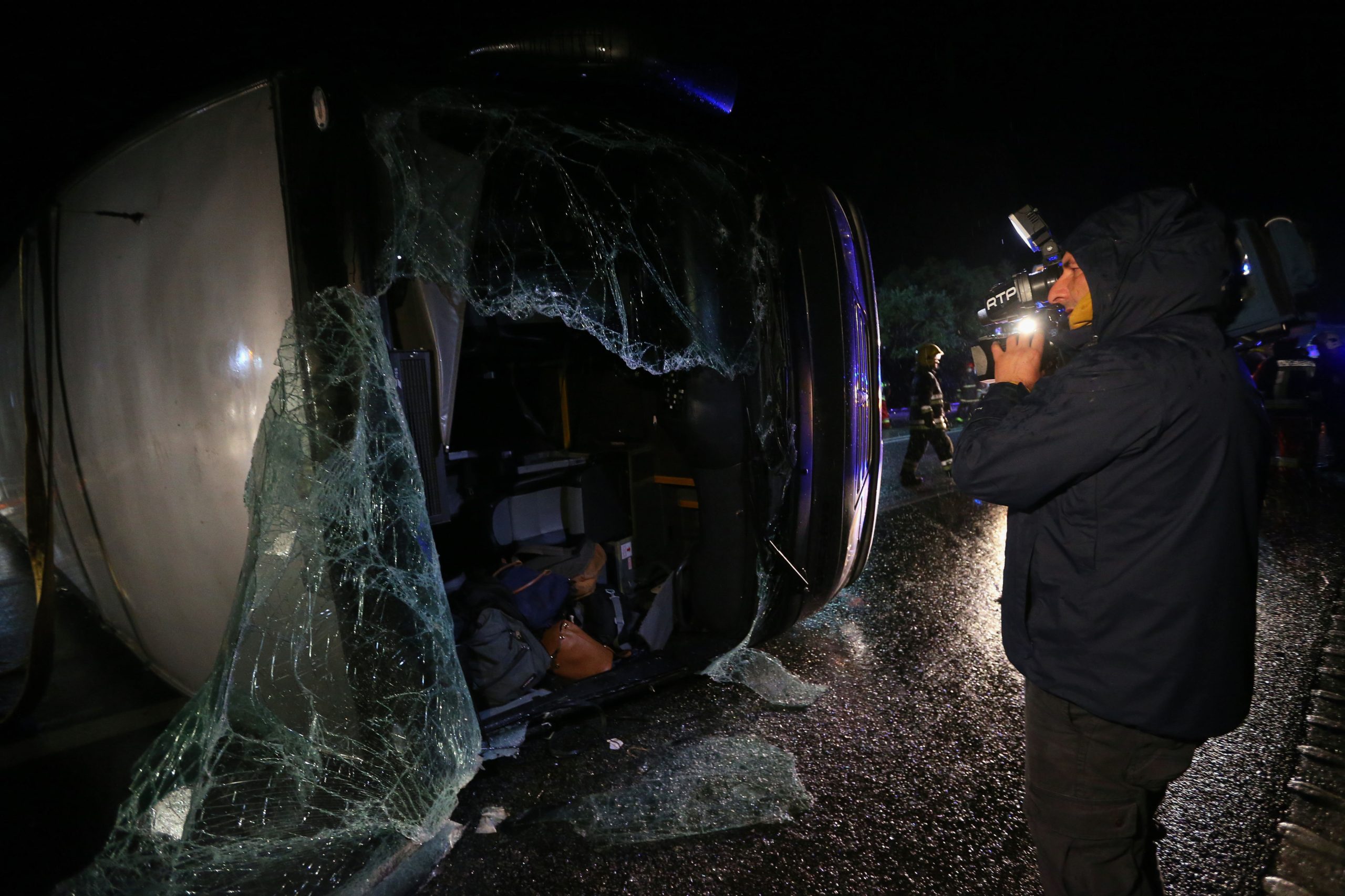 GNR investiga causas do despiste de autocarro em Nisa