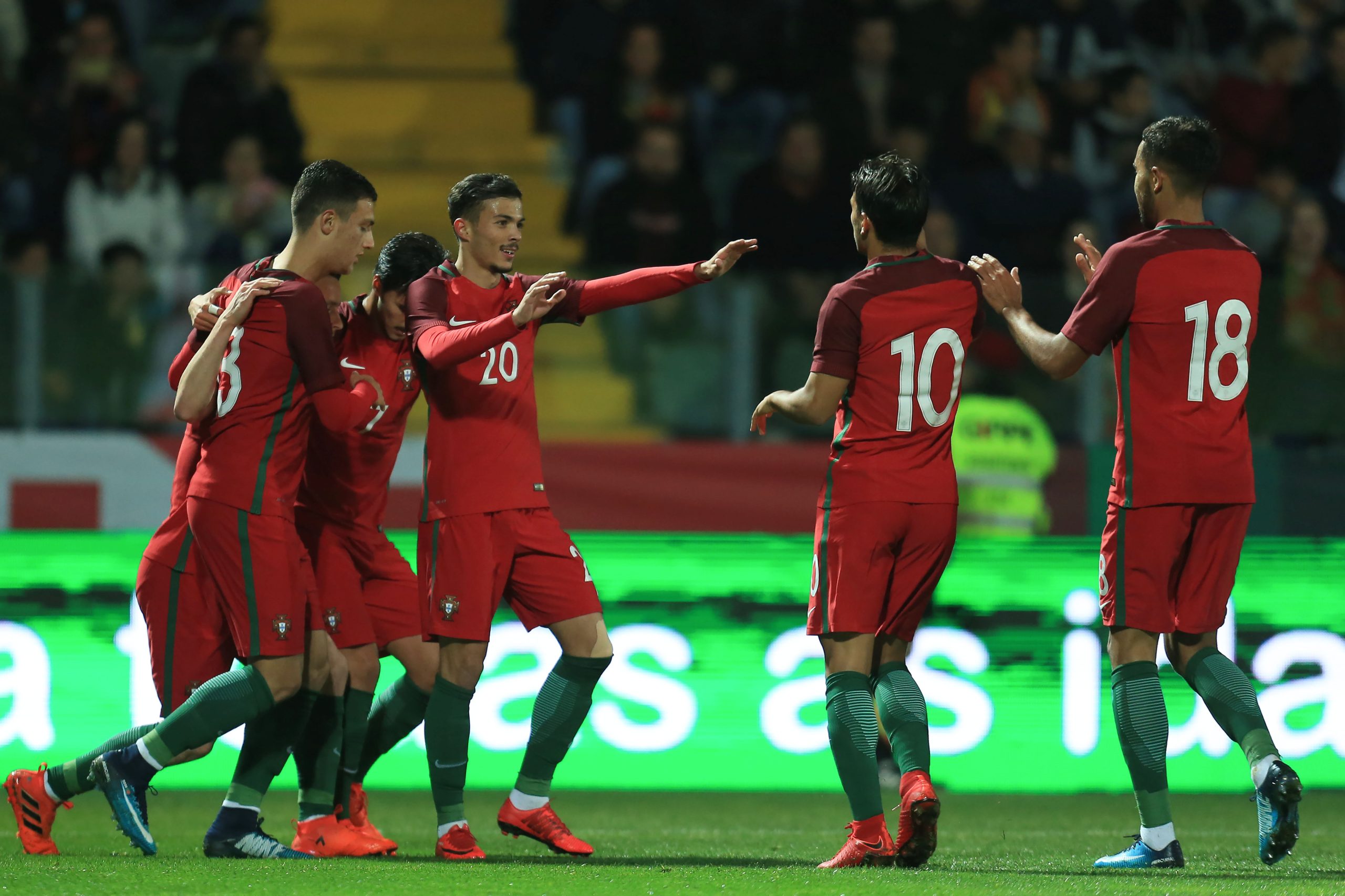 Sub-21: Portugueses vencem Suíça e aproximam-se dos primeiros lugares do grupo