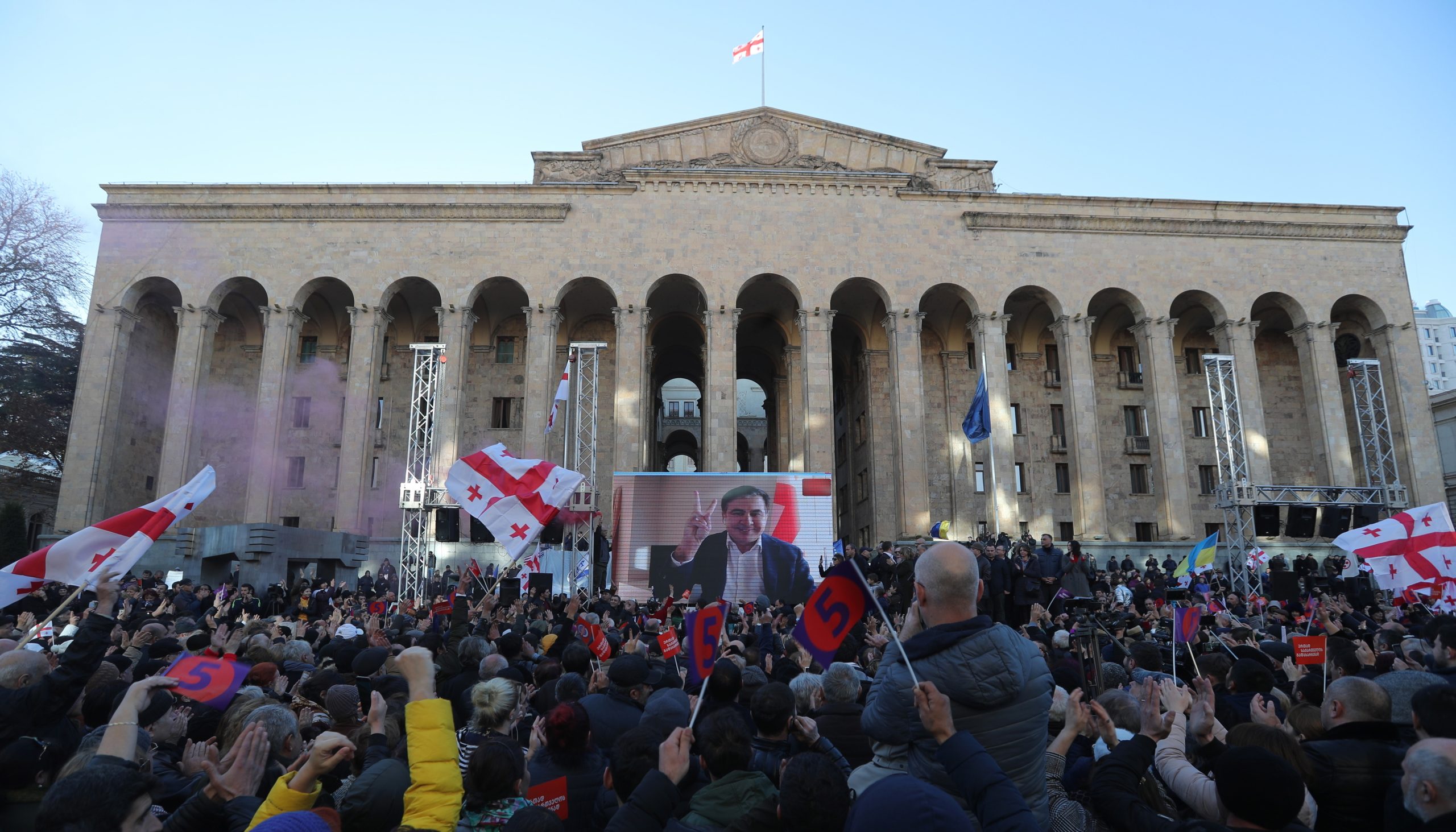 Georgia retira projeto de lei que tem causado protestos no país