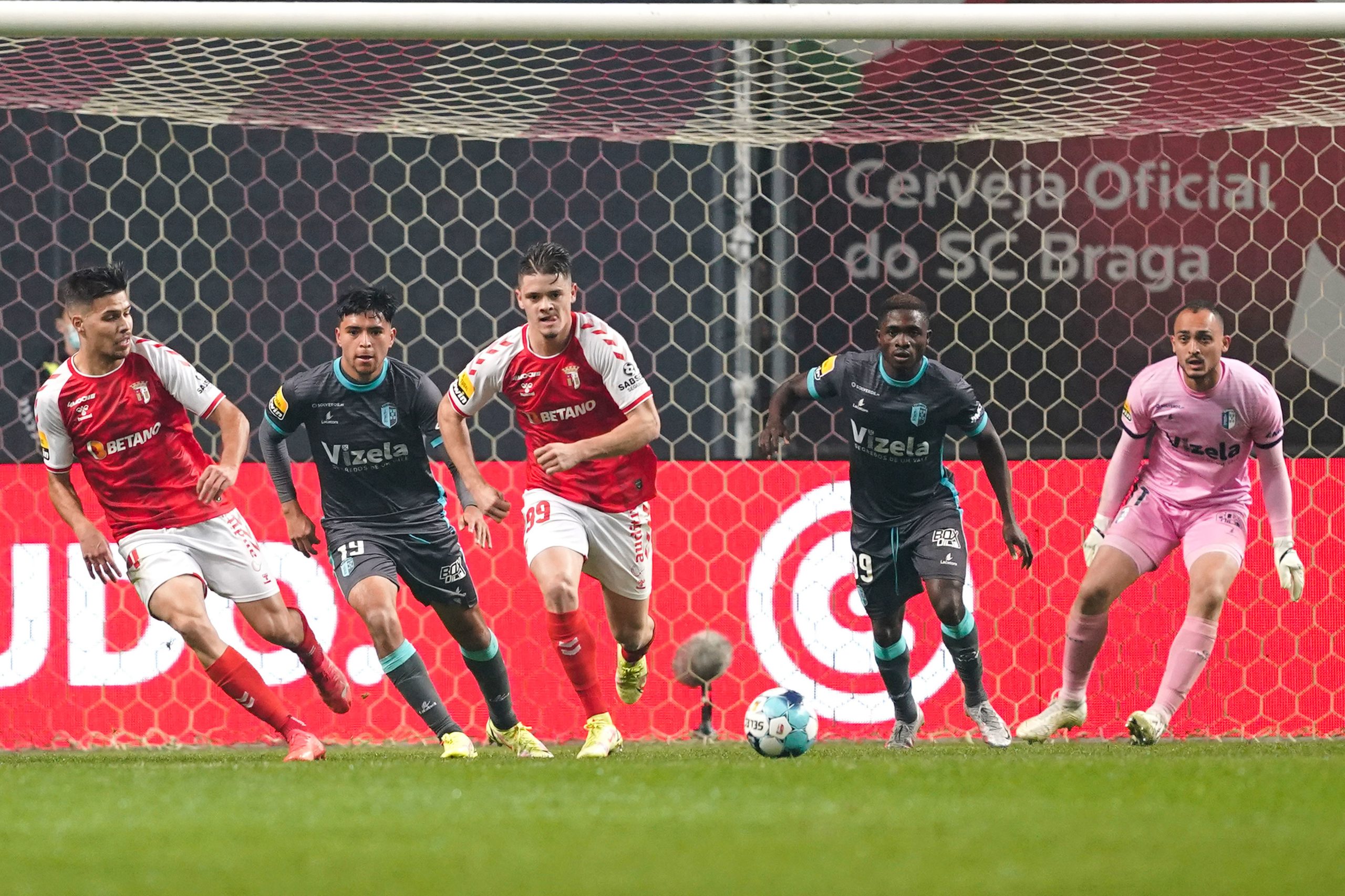 Sporting de Braga regressa aos triunfos frente ao Vizela no fecho da 12.ª jornada