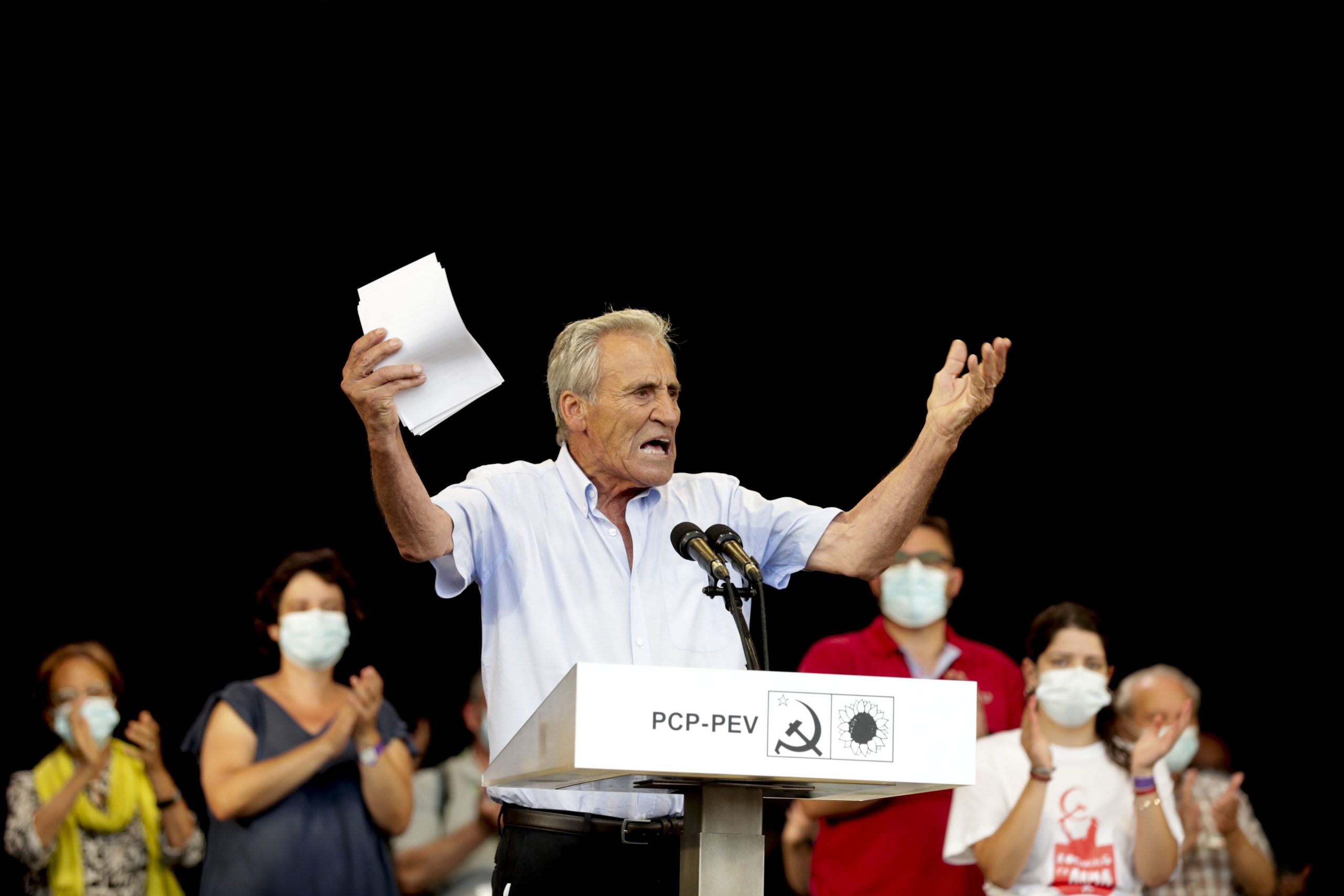 Autárquicas: Jerónimo lança mote para “batalha” com críticas às “falsas listas” de independentes