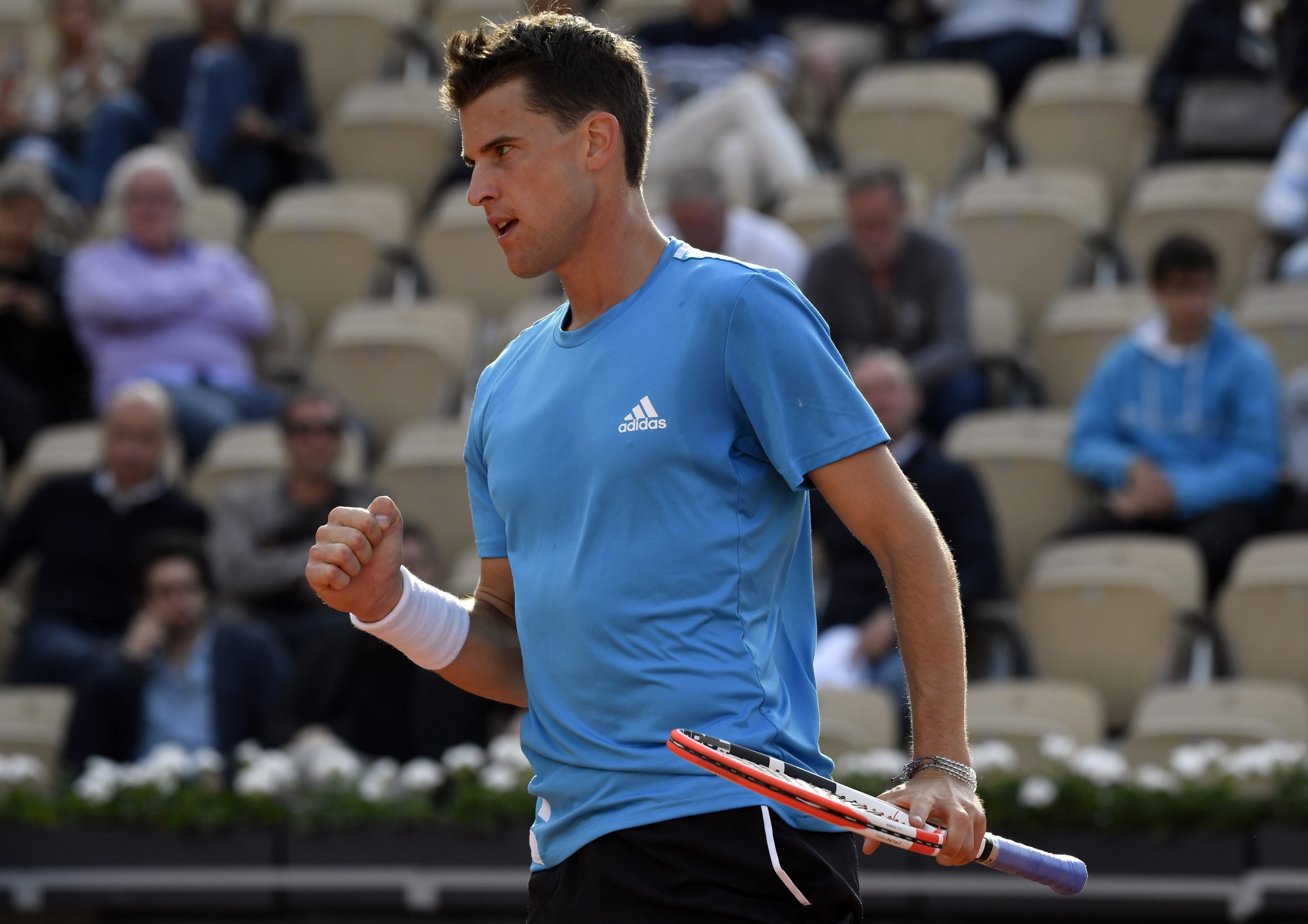 Dominic Thiem apura-se para a segunda ronda do Roland Garros